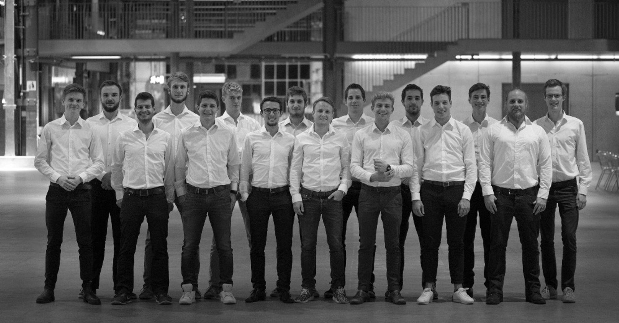 The development team is made up of 13 mechanical engineers and one electrical engineer from ETH and two industrial designers from ZHdK. The development team is made up of 13 mechanical engineers and one electrical engineer from ETH and two industrial designers from ZHdK.