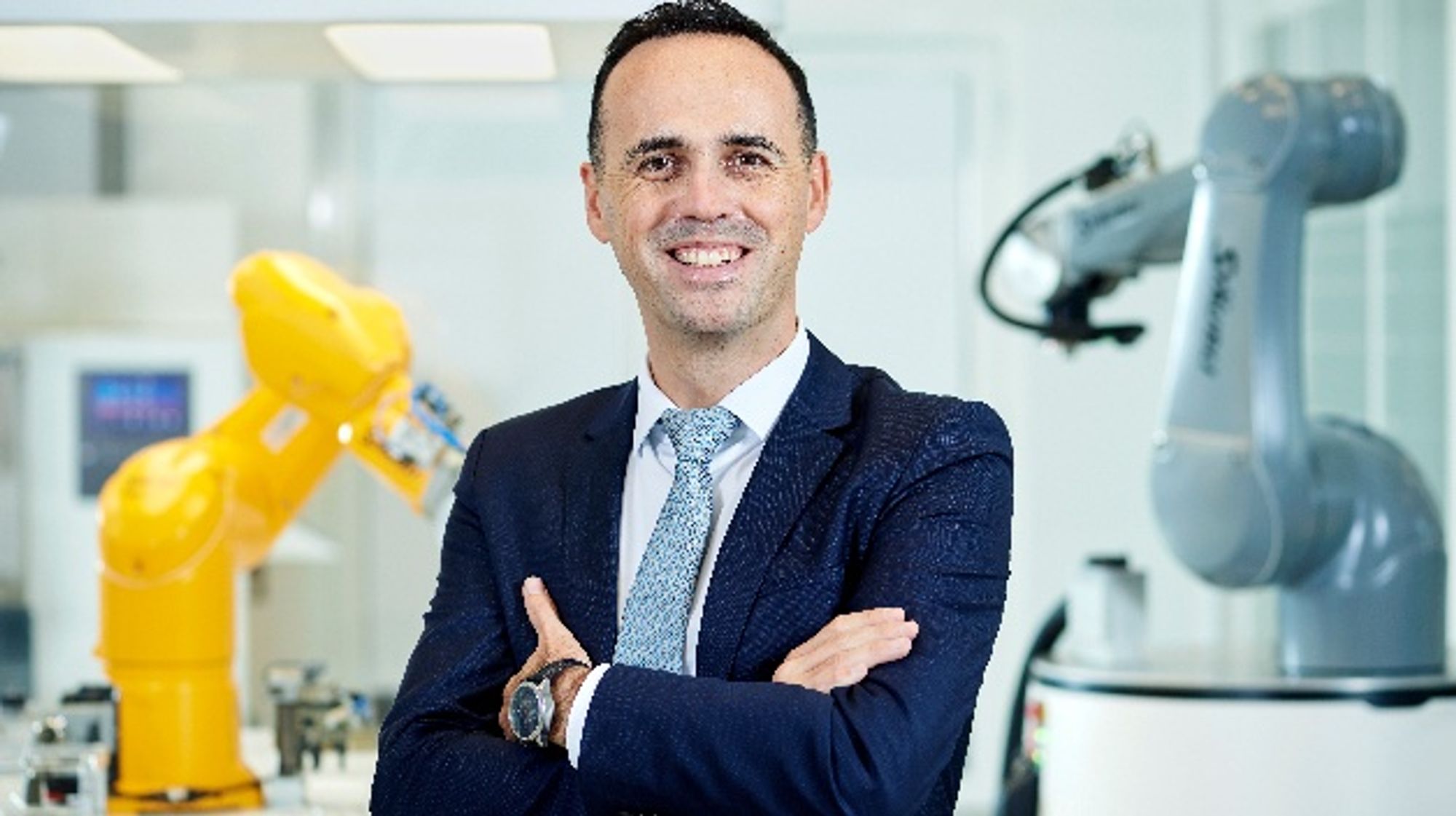 Christophe Coulongeat, Leiter Stäubli Robotics Christophe Coulongeat, Leiter Stäubli Robotics