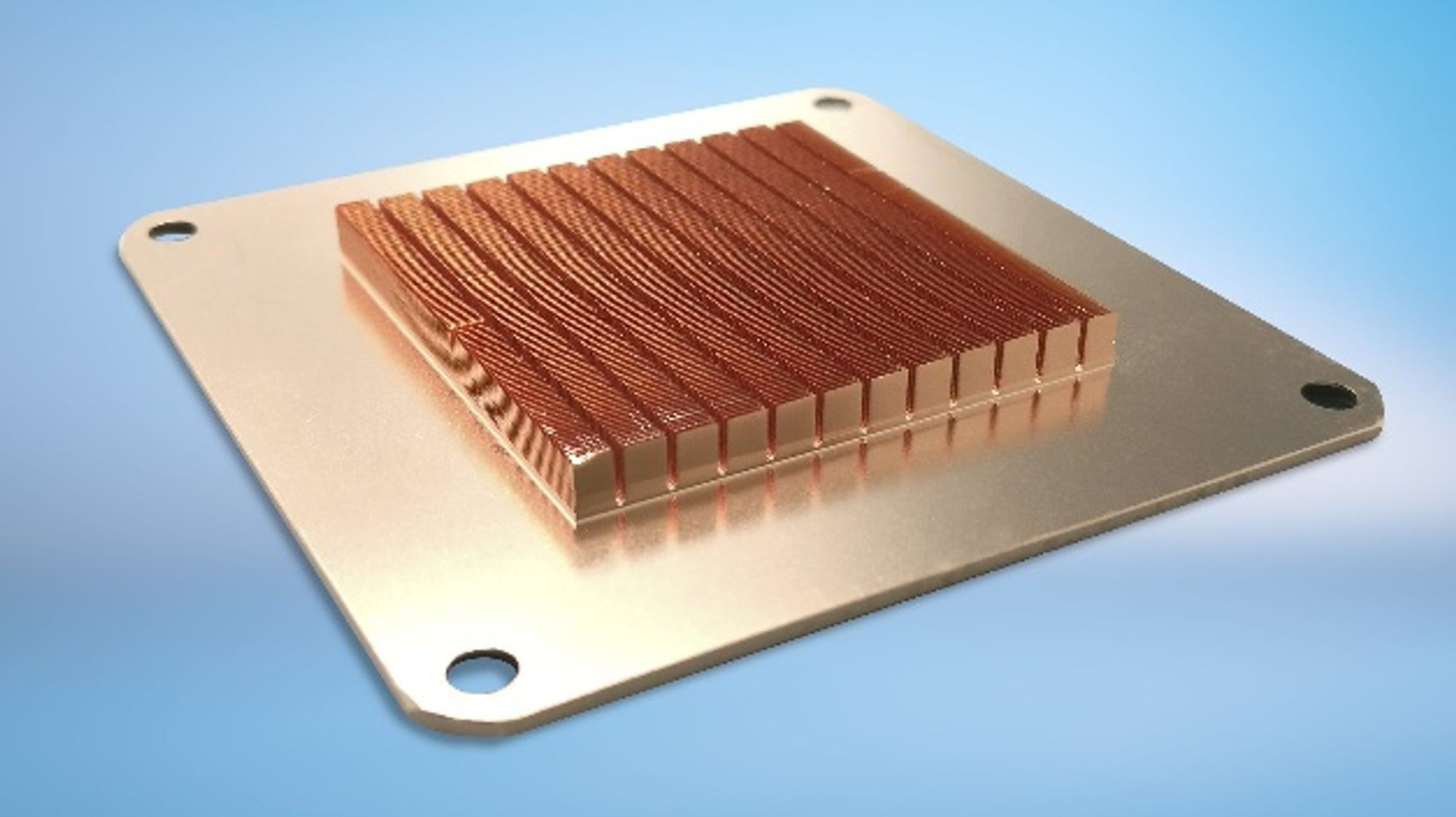 Skived Fin heat sink from CTX Skived Fin heat sink from CTX