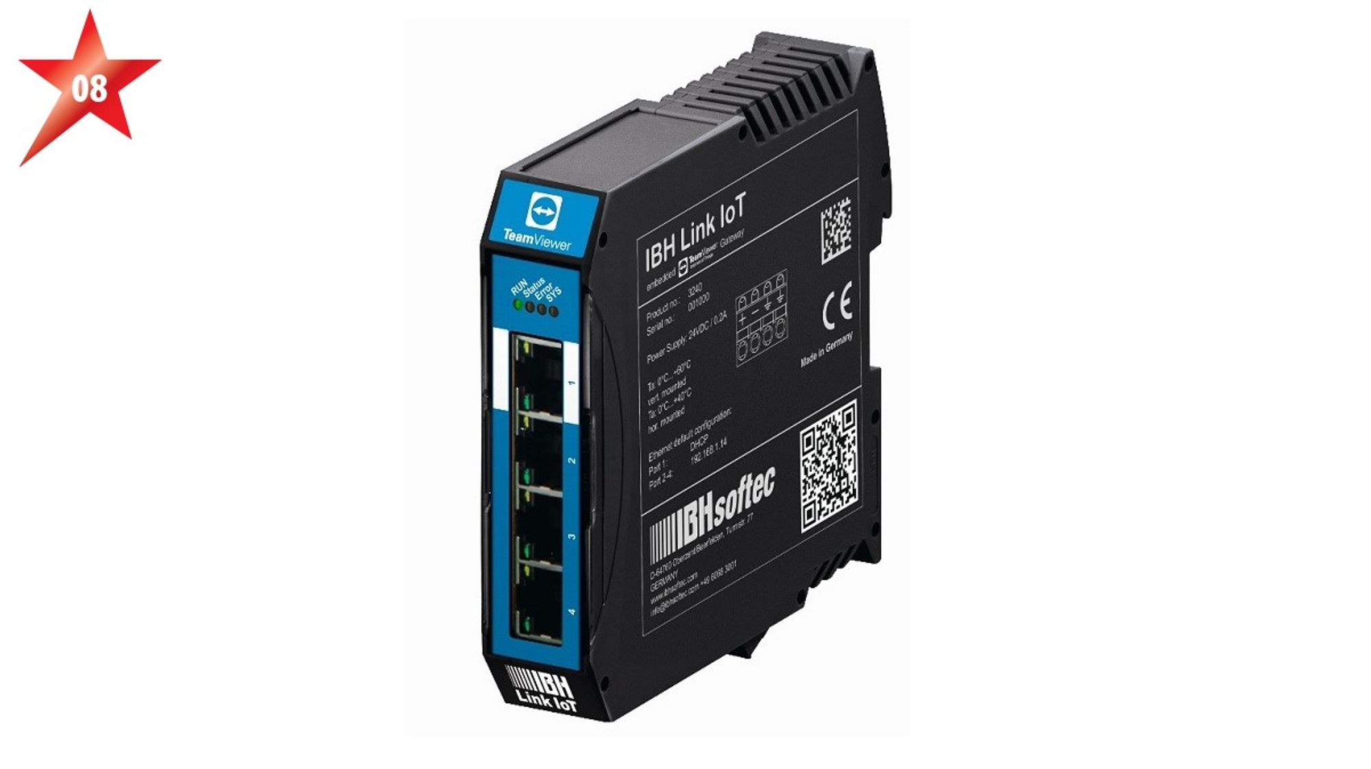 Products of the Year 2022 - Nominated in the category Controls &amp; Regulations: IBHsoftec