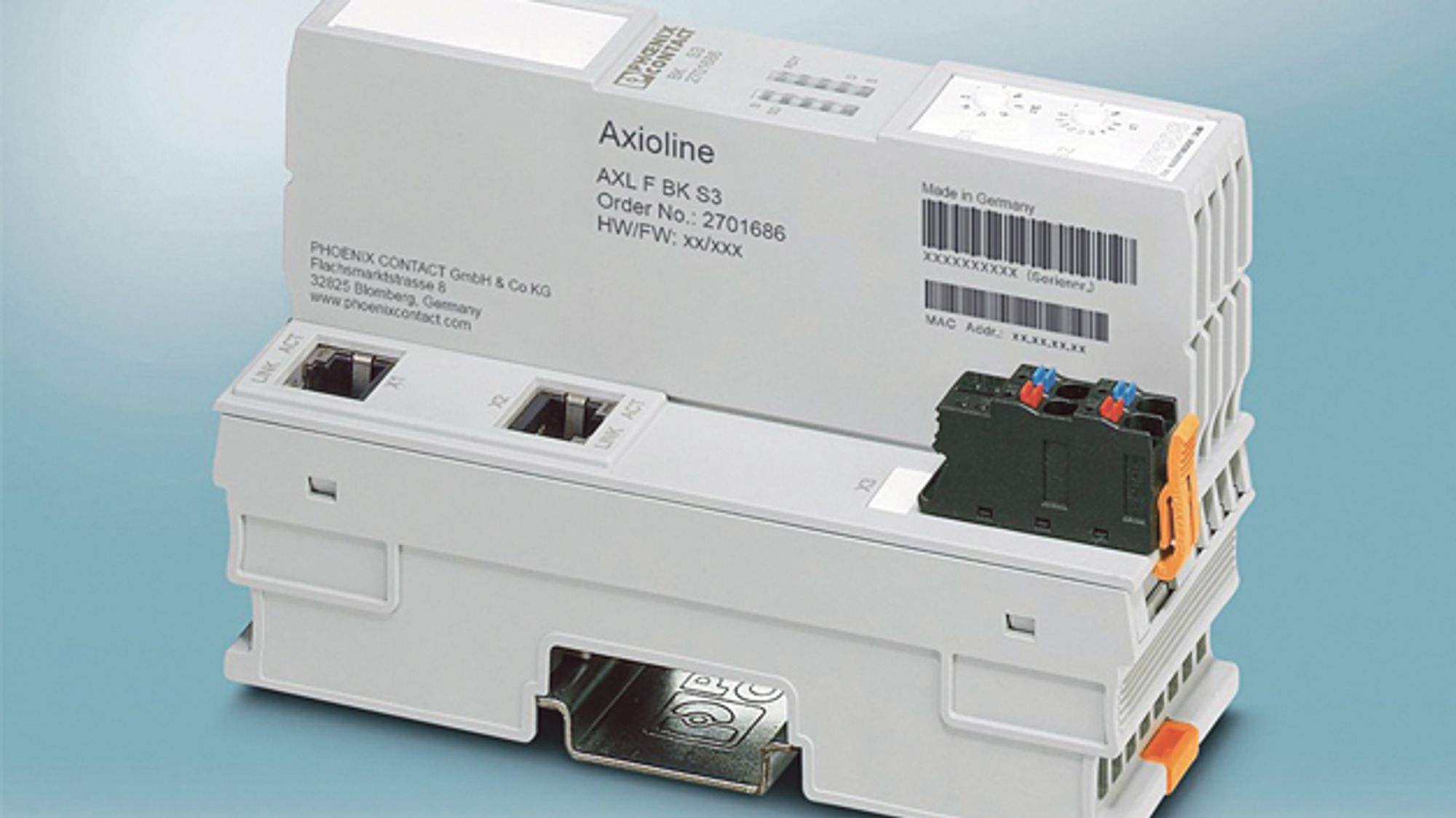 Sercos Buskoppler AXL FBKS3 von Phoenix Contact Sercos Buskoppler AXL FBKS3 von Phoenix Contact
