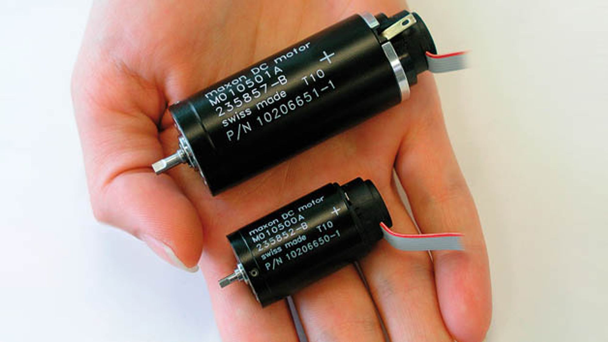 2 DC motors installed in Opportunity and Spriit