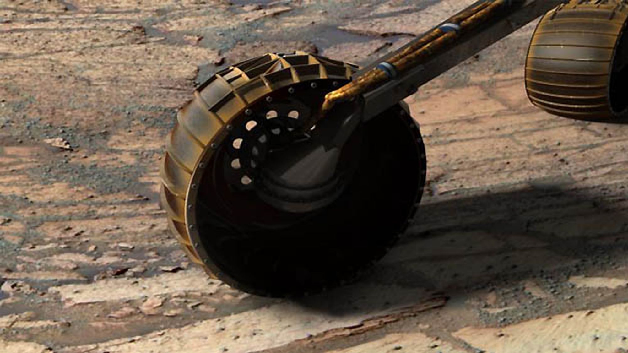 High-tech wheel from Opportunity