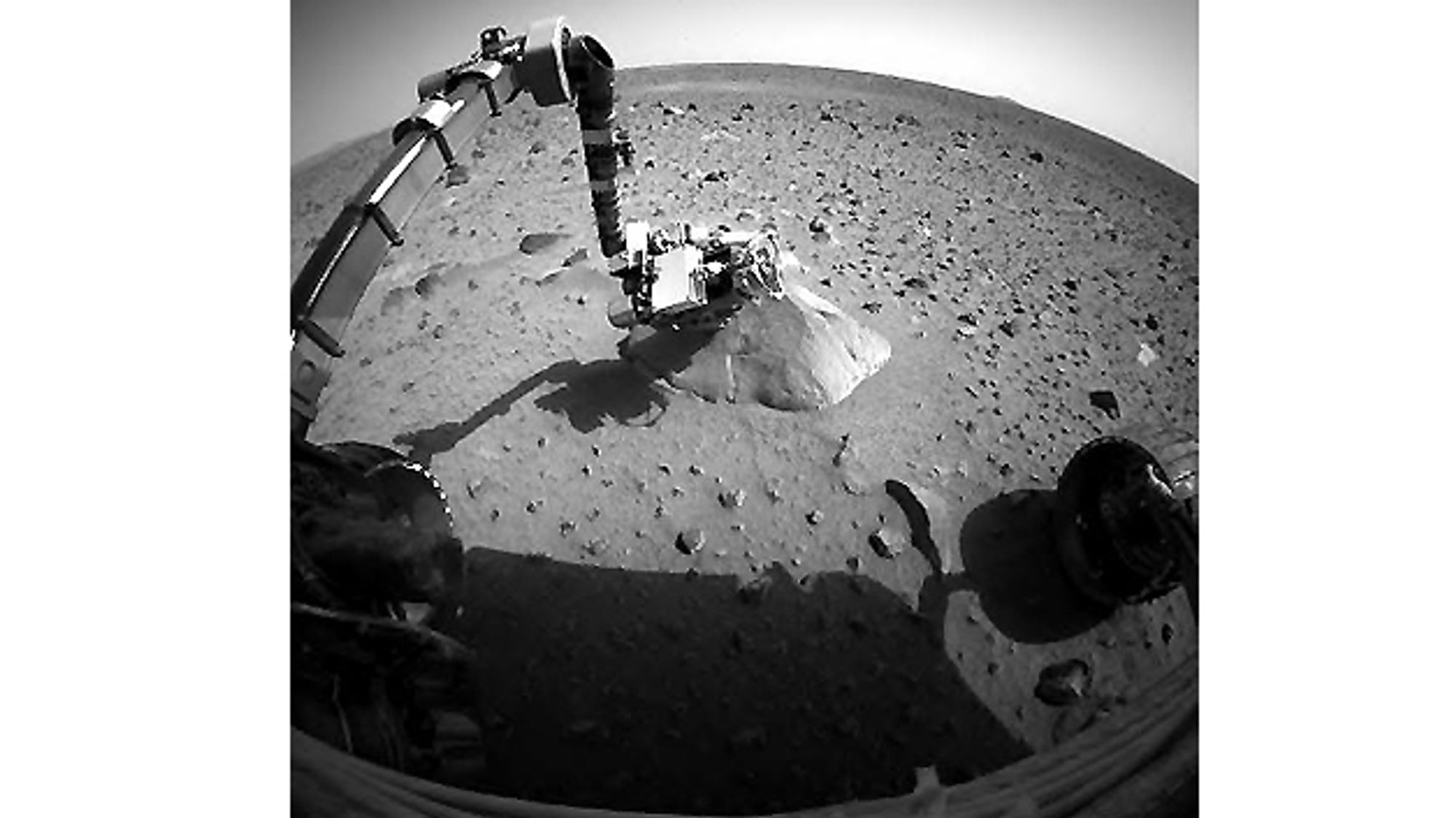 Shot of identical Mars rover Spirit Shot of identical Mars rover Spirit