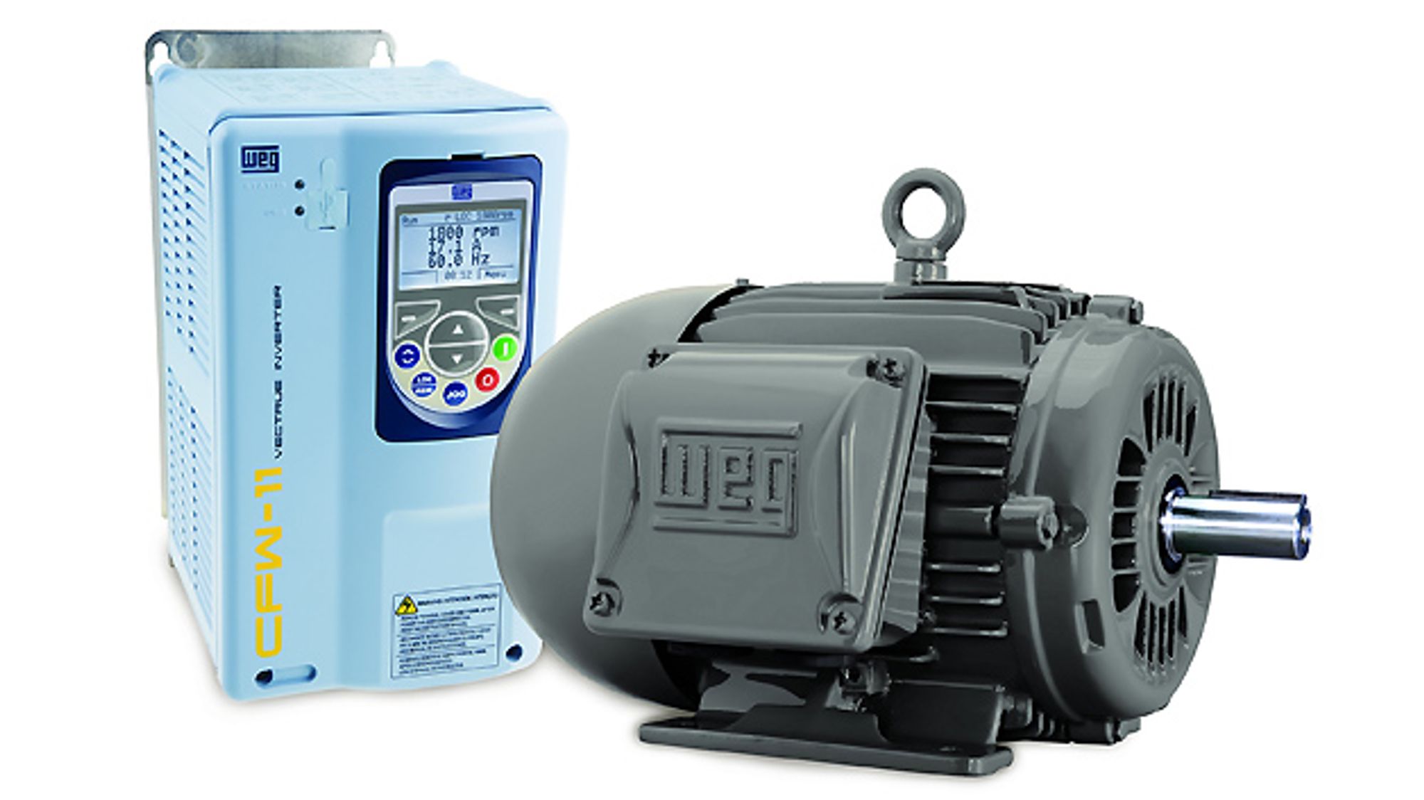 IE5 permanent magnet motor from WEG