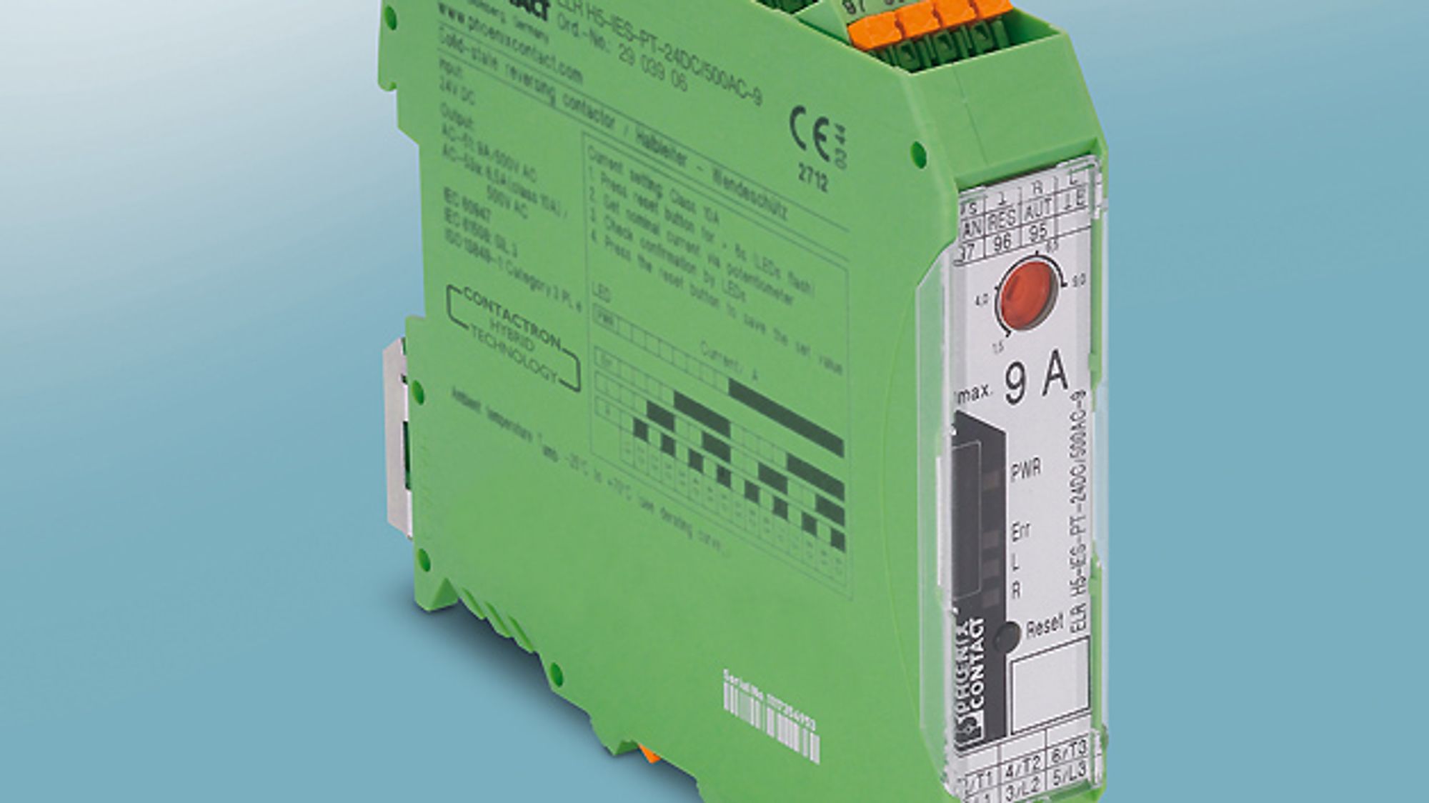 Hybrid motor starters from the Contactron product family from Phoenix Contact Hybrid motor starters from the Contactron product family from Phoenix Contact