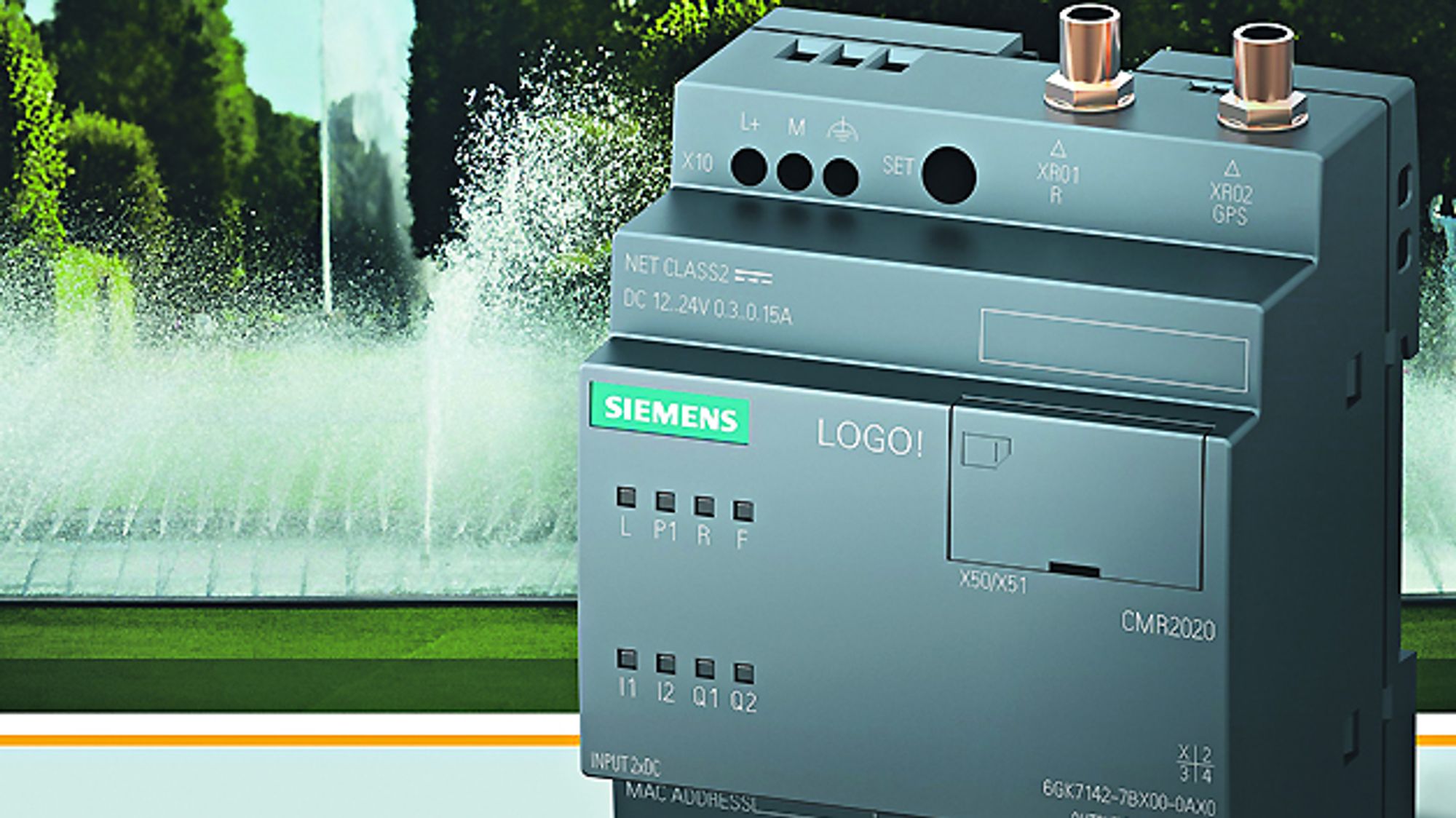 Logo CMR2020 communication module from Siemens Logo CMR2020 communication module from Siemens