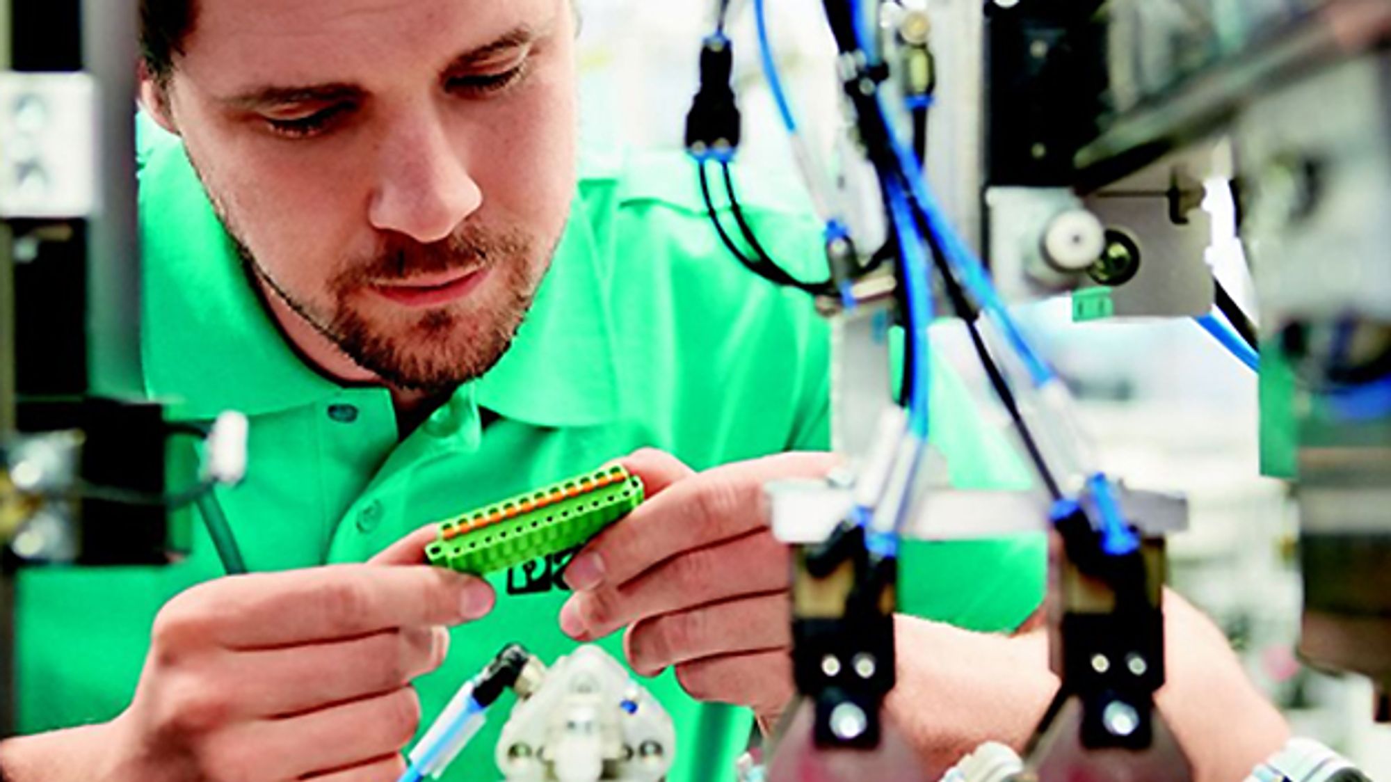 Produktion bei Phoenix Contact Produktion bei Phoenix Contact