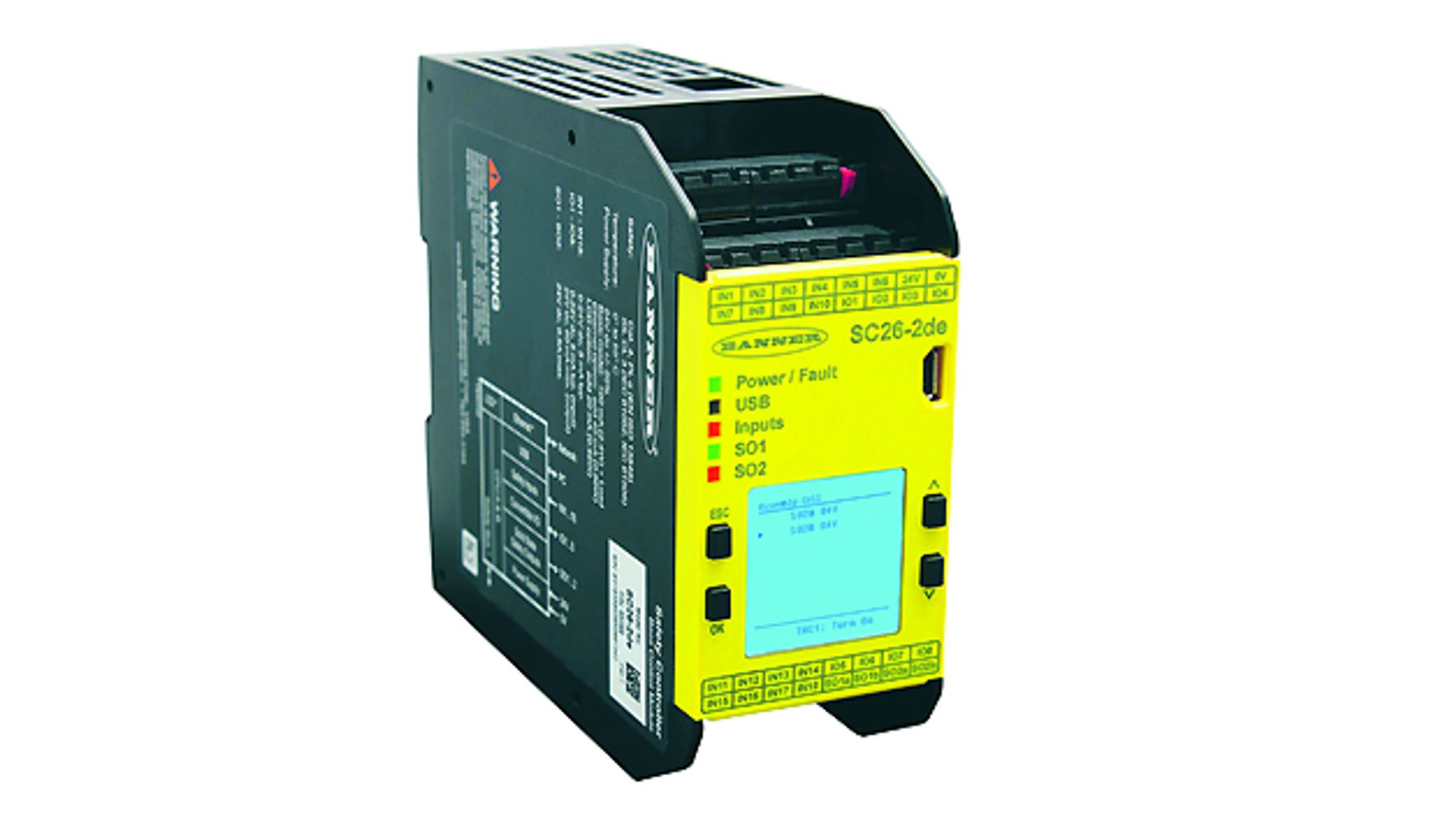 Safety controller SC26 2 from Turck Safety controller SC26 2 from Turck