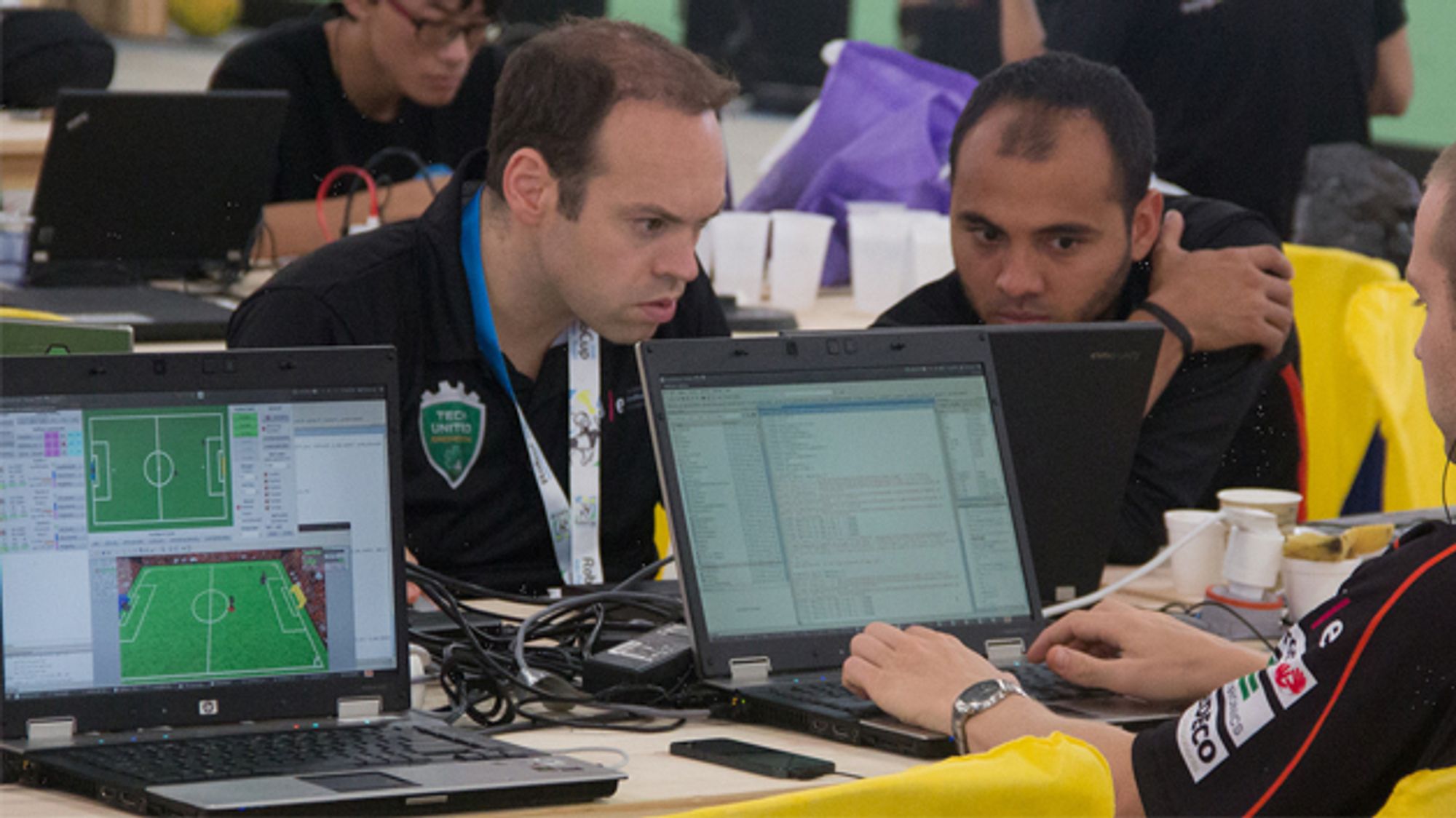 Programmierer in der 3D Simulation League