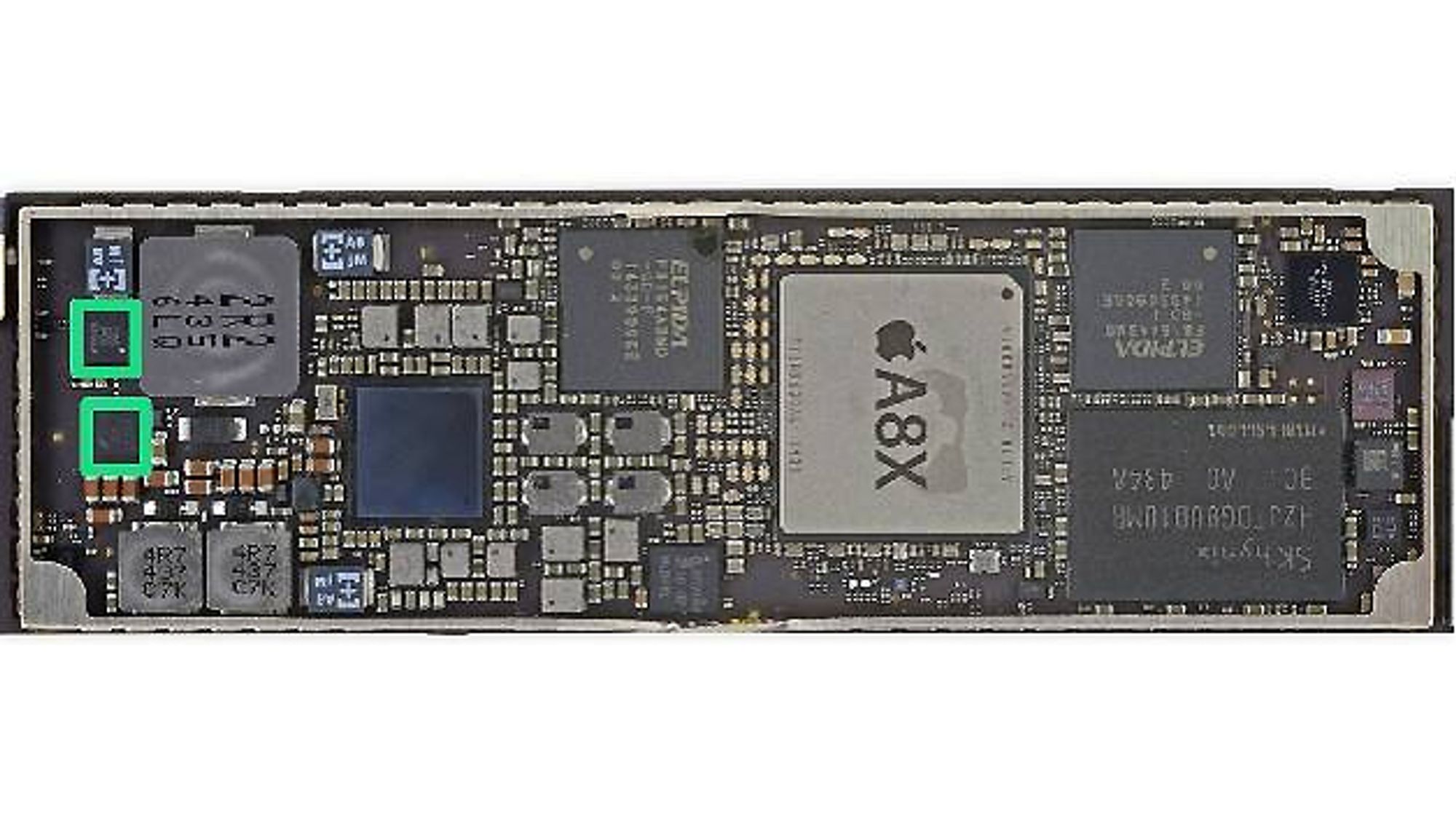Power supply and battery charging ICs of the Apple iPad Air 2