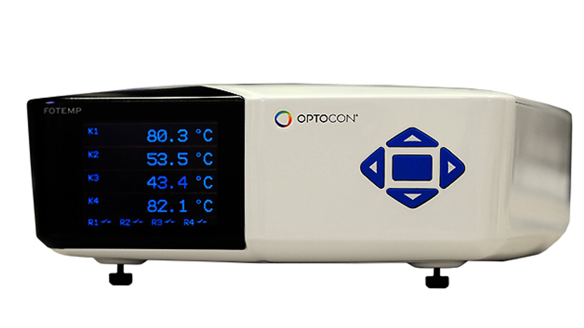 Fiber optic thermometer Fotemp1-4 from Optocon Fiber optic thermometer Fotemp1-4 from Optocon