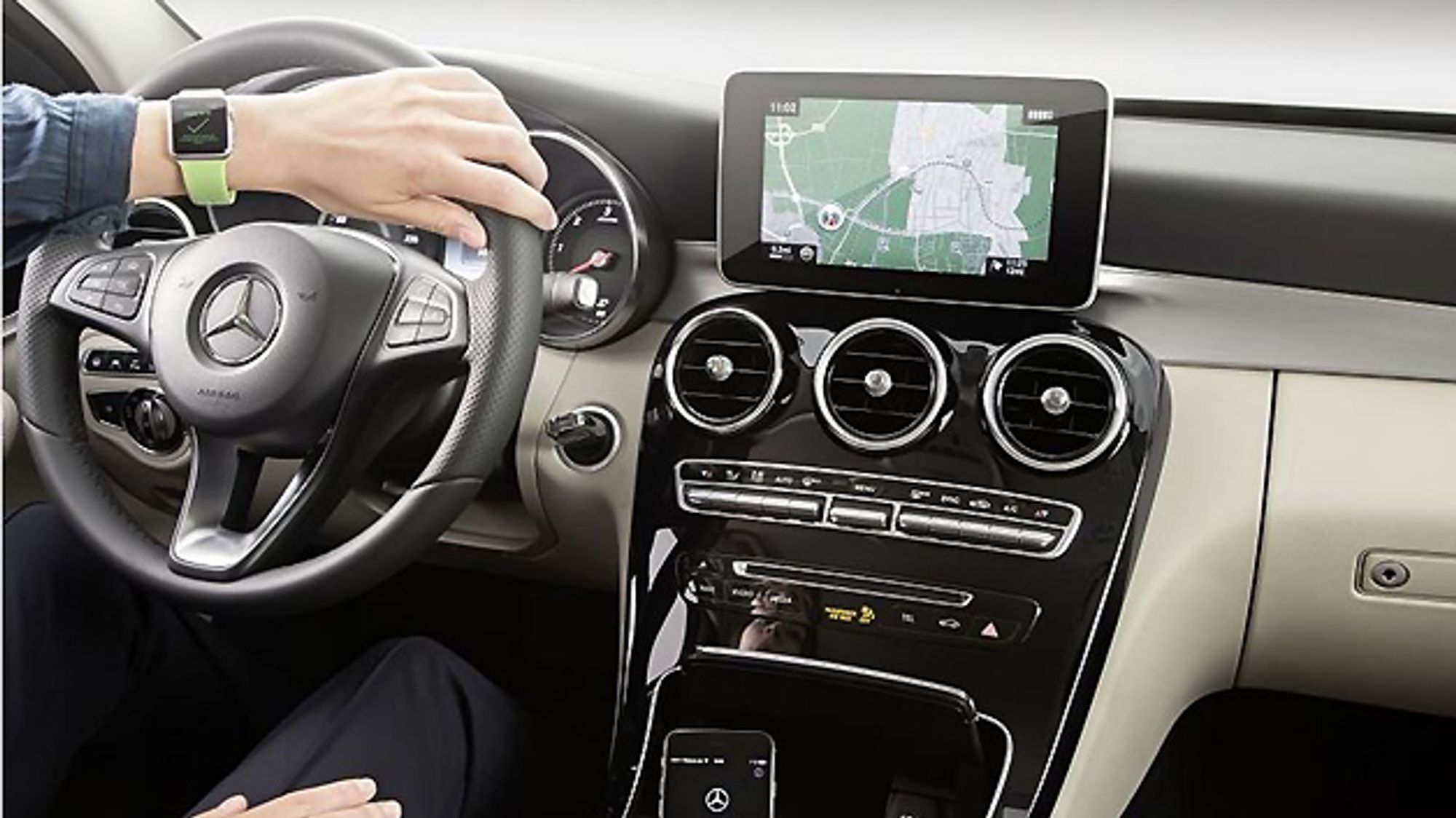 2 Door-to-door navigation of the MB Companion app
