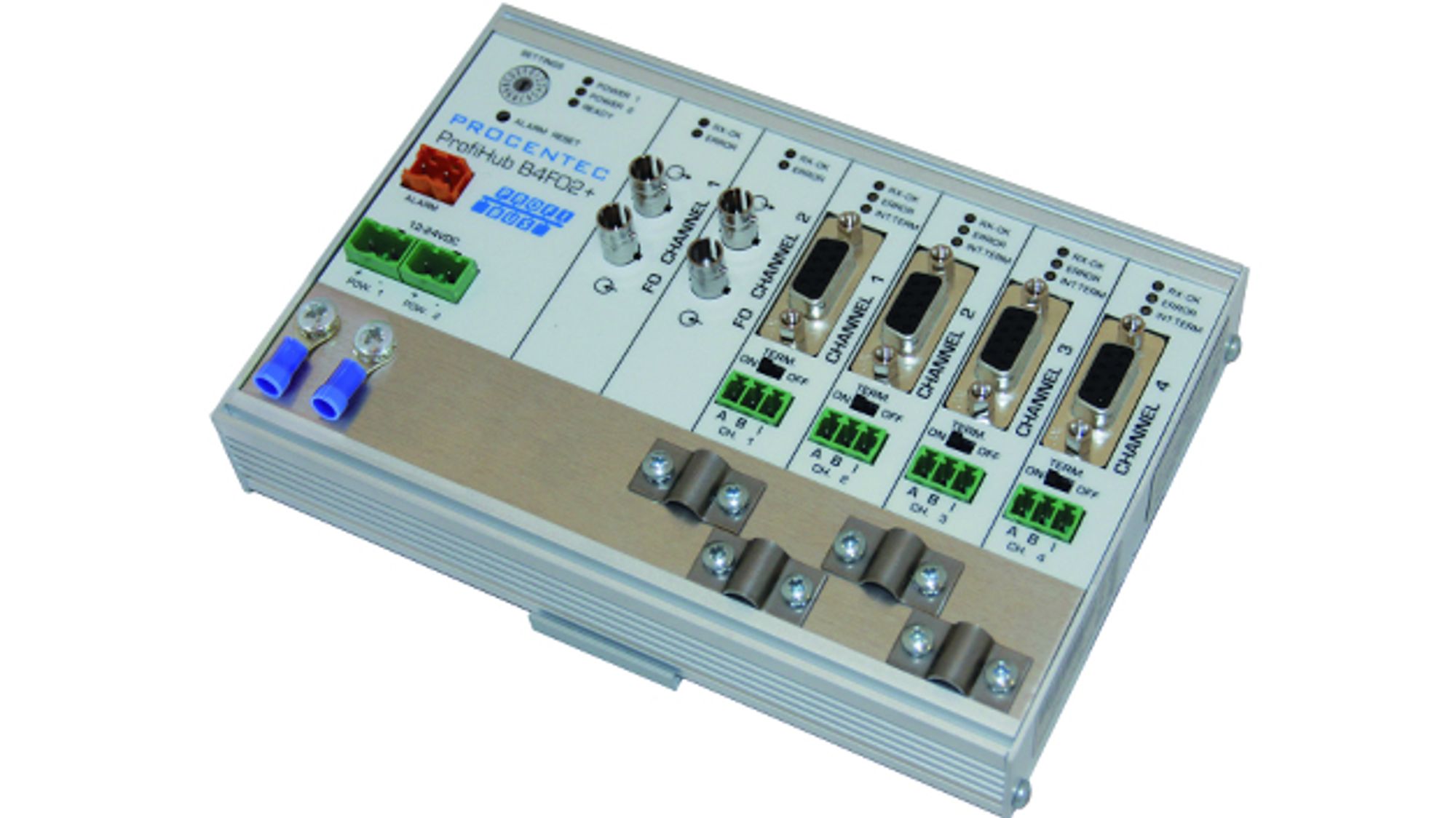 Profibus ProfiHub LWL Produktfamilie von Procentec