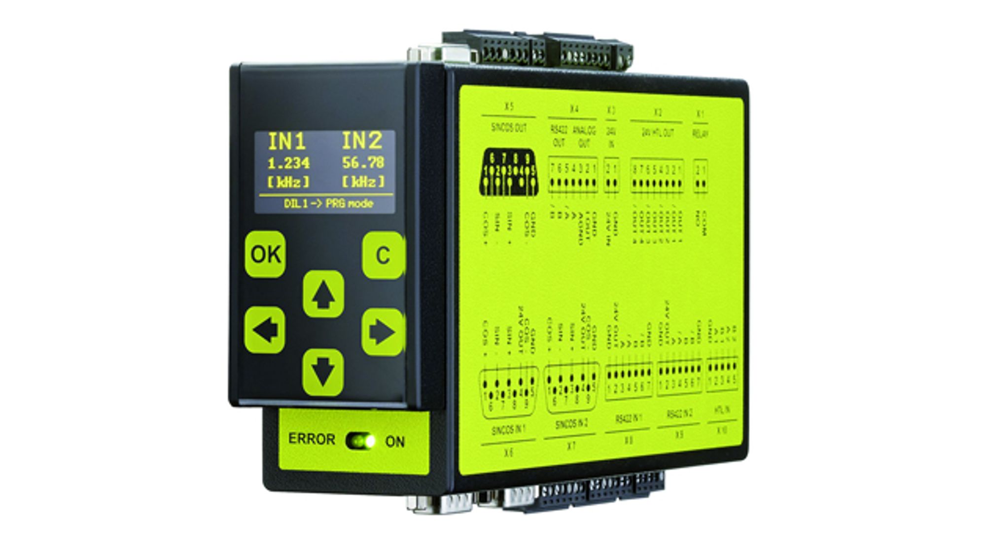 Basic module of the Safety-M-compact series from Kübler Basic module of the Safety-M-compact series from Kübler