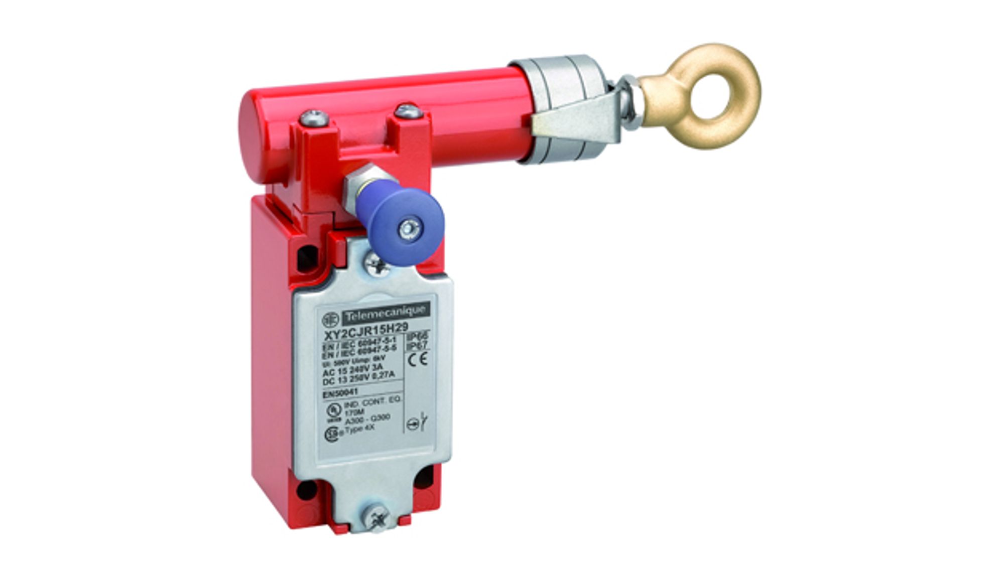 Preventa XY2CJ pull-wire emergency stop switch from Schneider Electric Preventa XY2CJ pull-wire emergency stop switch from Schneider Electric