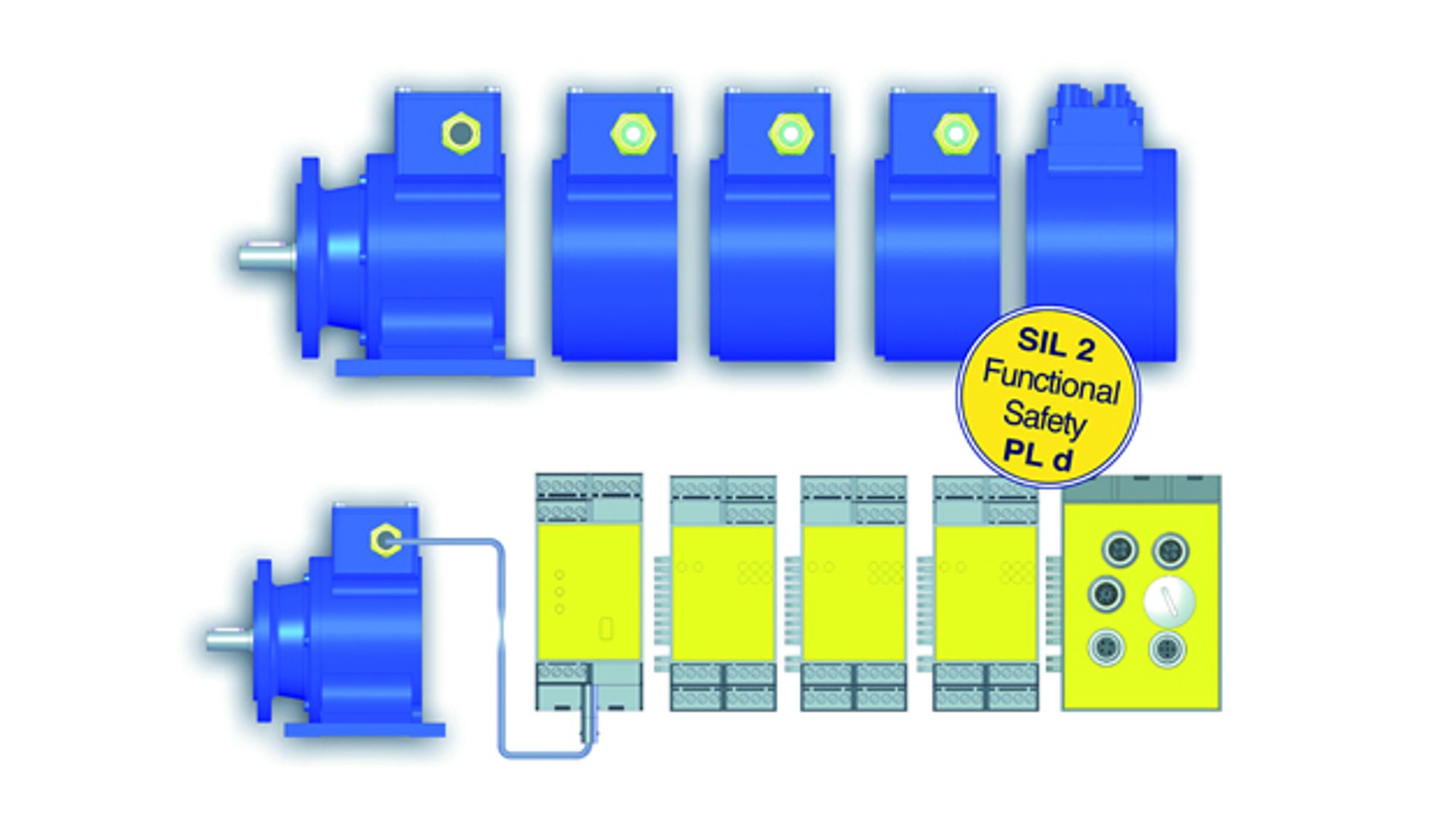 U One Safety encoder system from Johannes Hübner U One Safety encoder system from Johannes Hübner