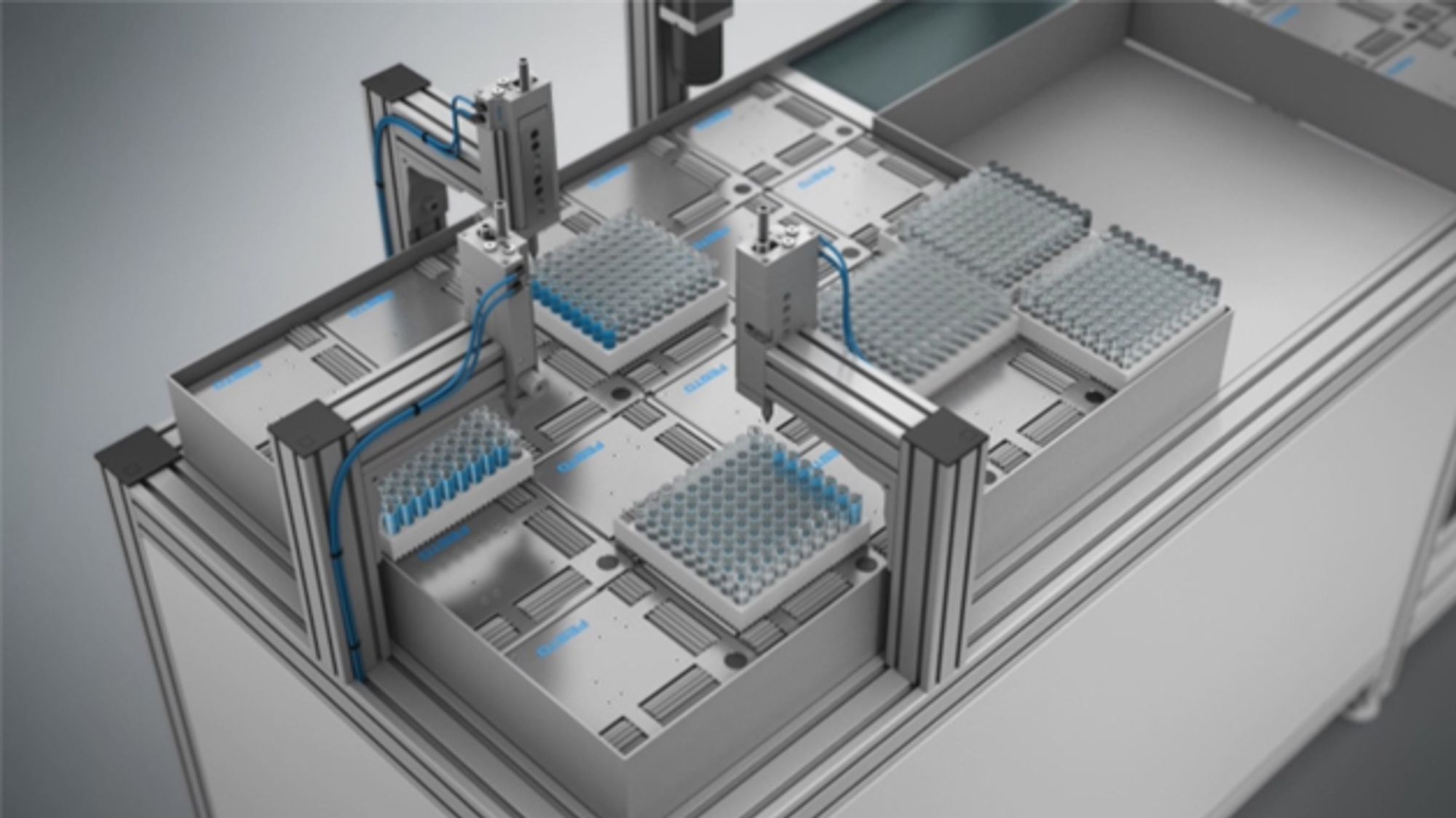 Motion Cube enables parallel handling of different products