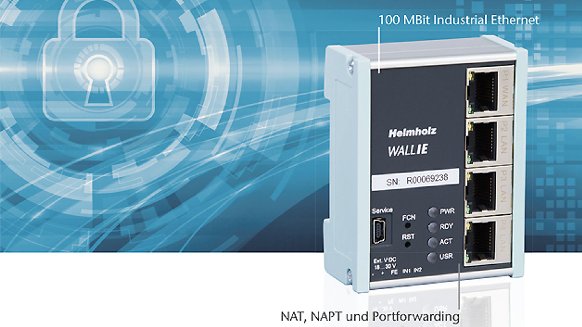 36 Industrial Ethernet Bridge und Firewall Wall IE von Systeme Helmholz 36 Industrial Ethernet Bridge und Firewall Wall IE von Systeme Helmholz