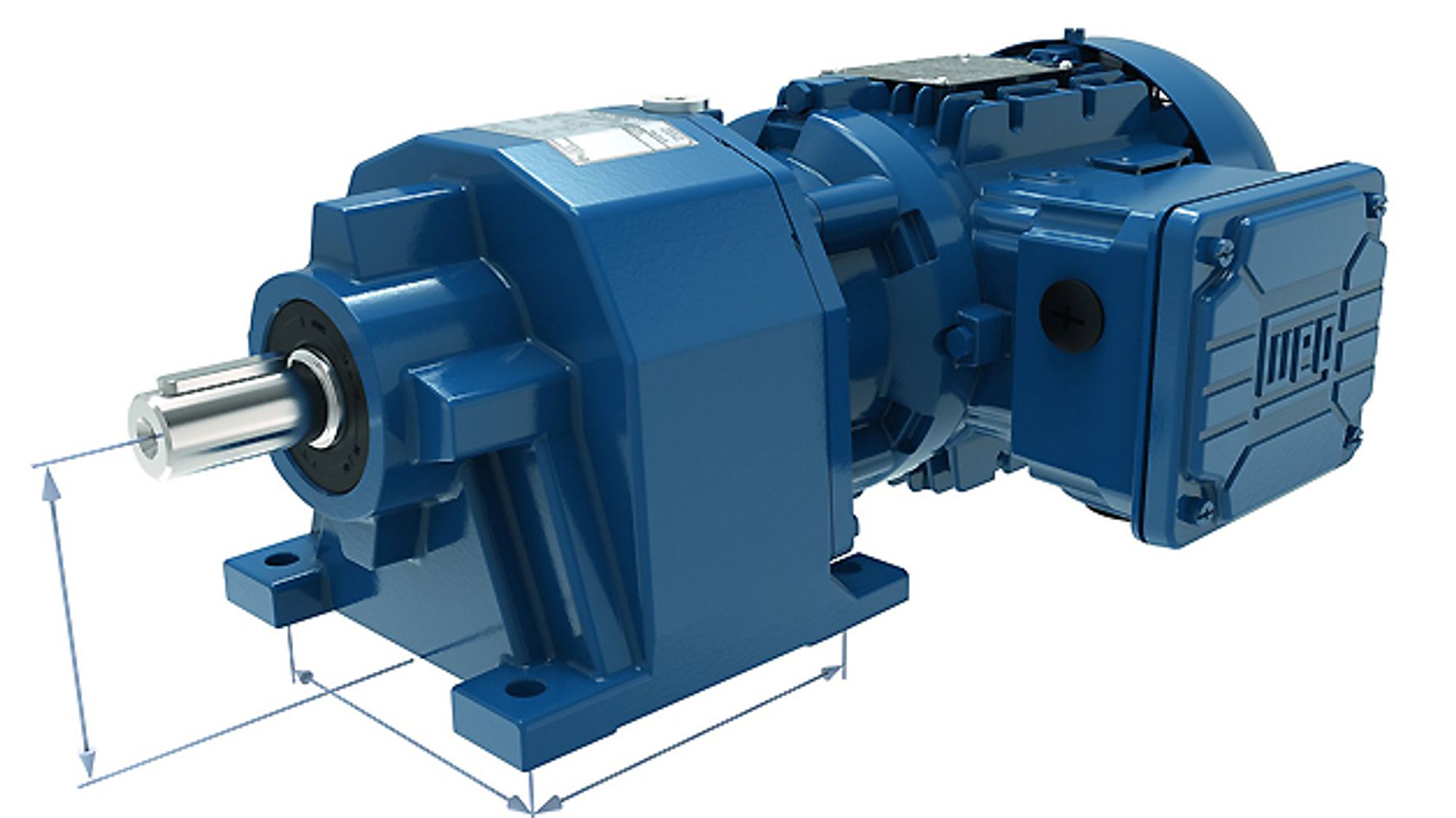 WG20 geared motor range from WEG