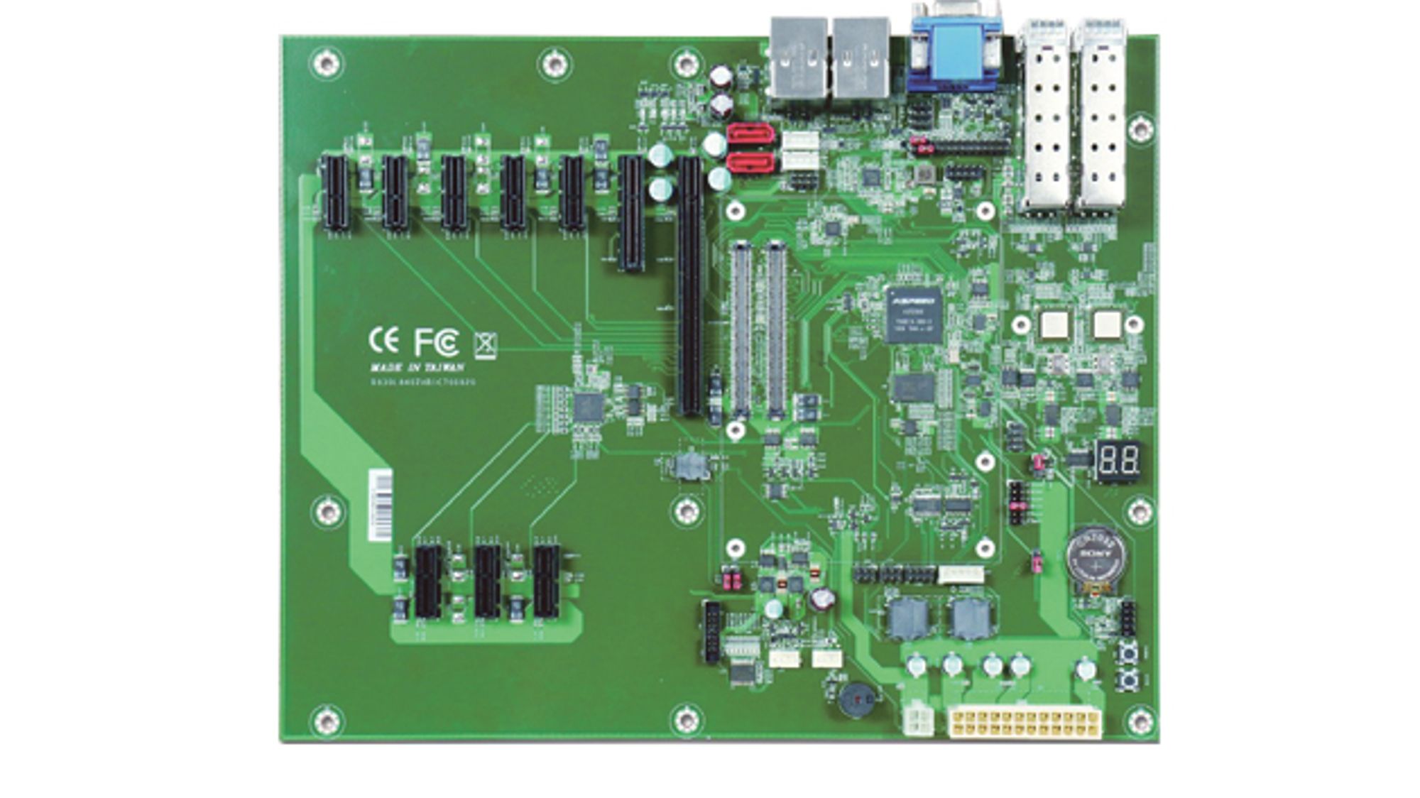 Type 7 CoM Express carrier board from Portwell Type 7 CoM Express carrier board from Portwell