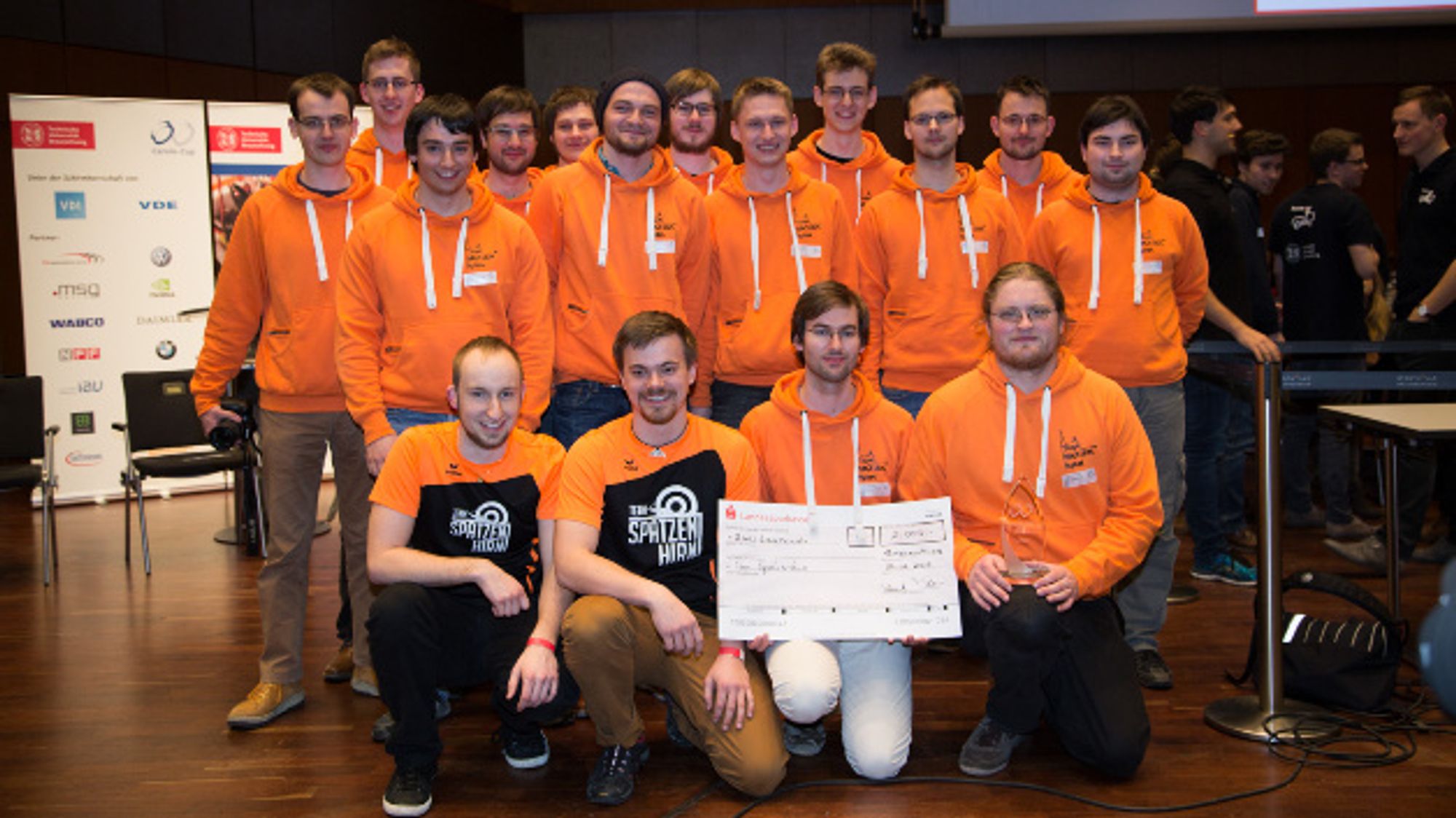 1st place in the normal main competition at the Carolo Cup