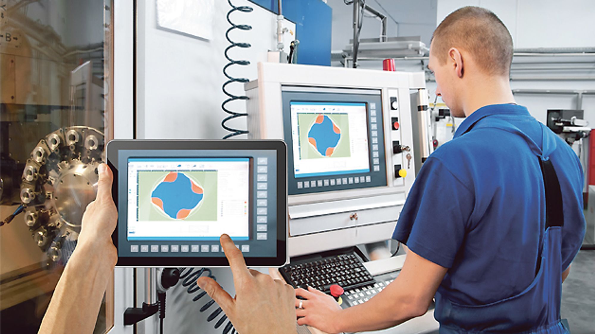 Internet of Things in machine parks