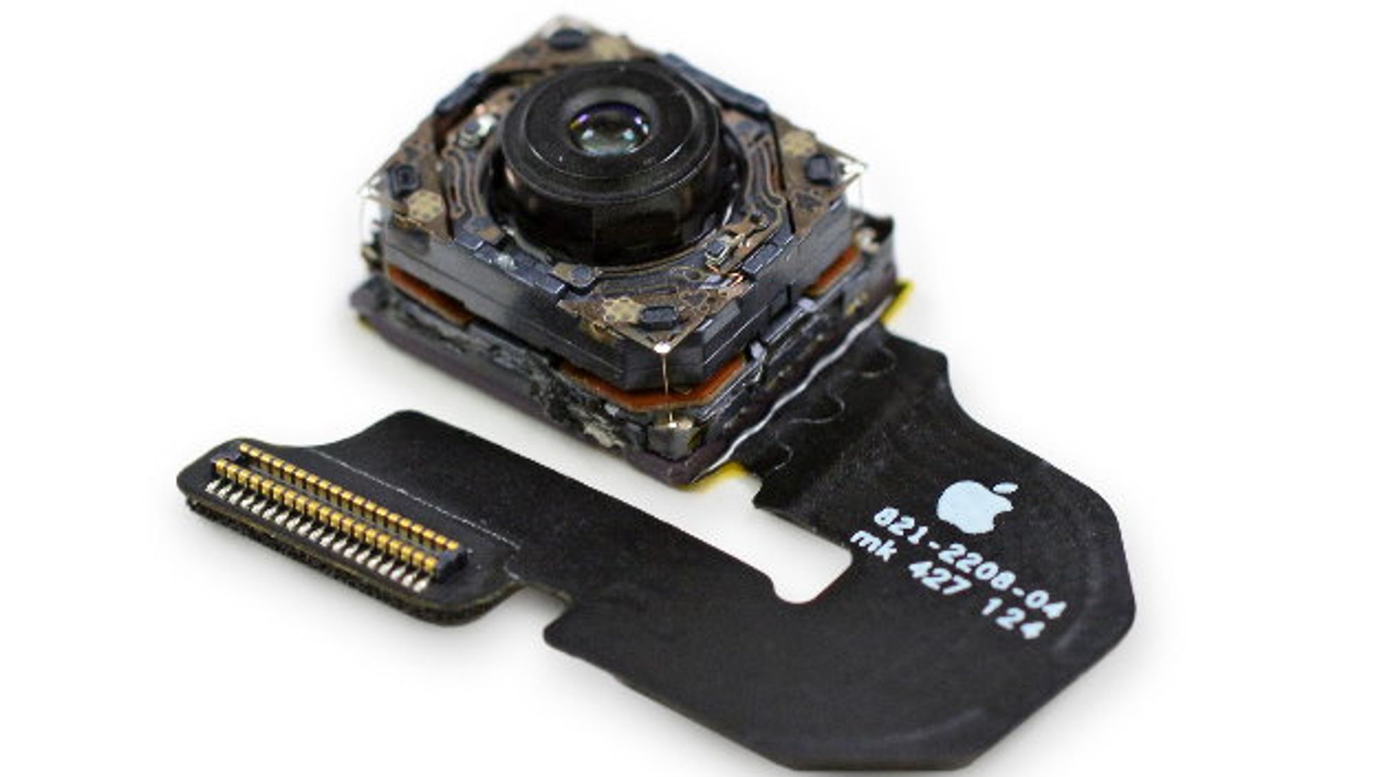 Die Rückseiten-Kamera mit 8 MP bei Blende 2,2 und optischem Bildstabilisator. Die Rückseiten-Kamera mit 8 MP bei Blende 2,2 und optischem Bildstabilisator.