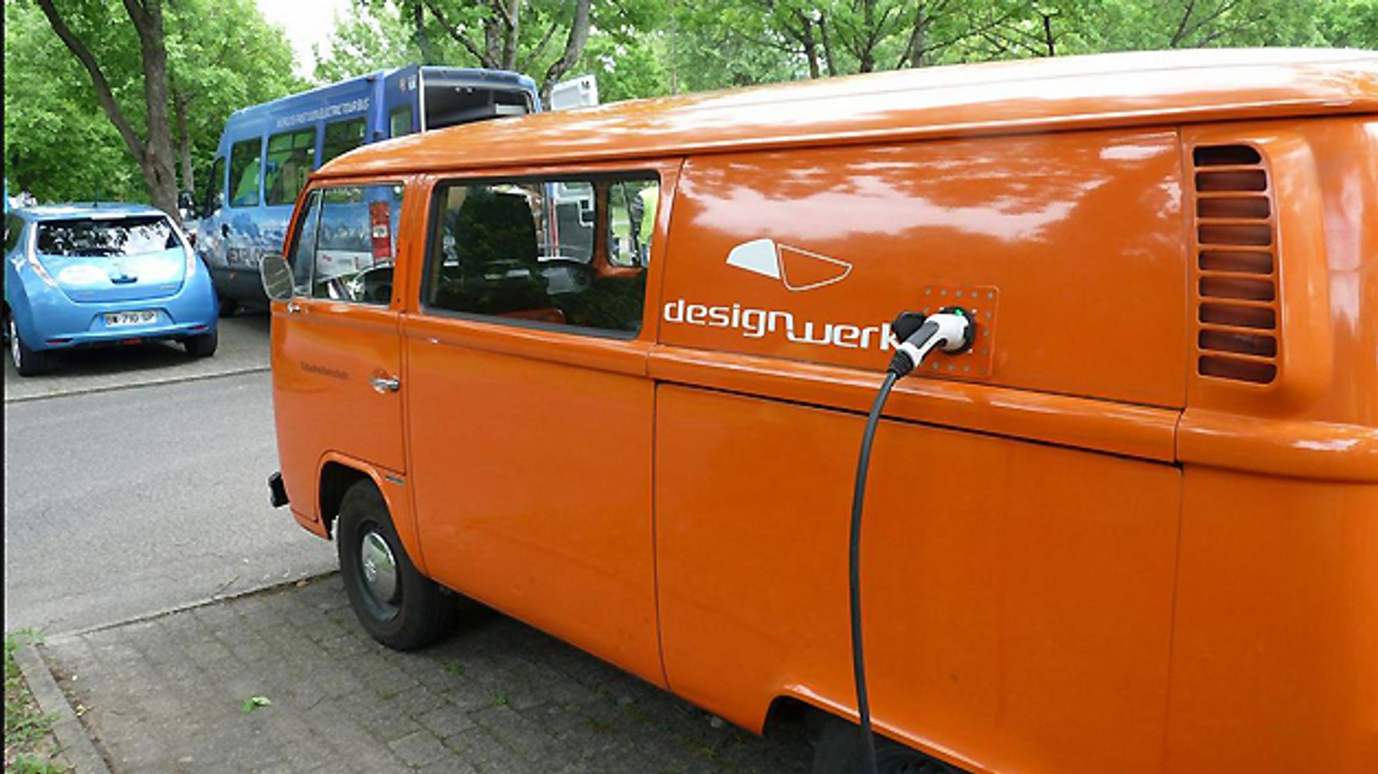 VW T2 Transporter mit Elektroantrieb