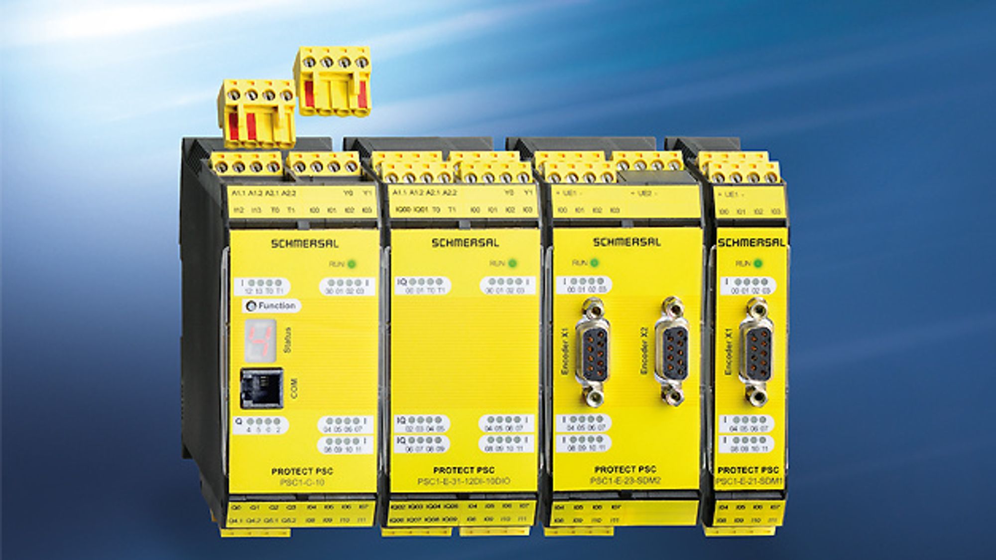 Protect PSC1 safety controller from Schmersal Protect PSC1 safety controller from Schmersal