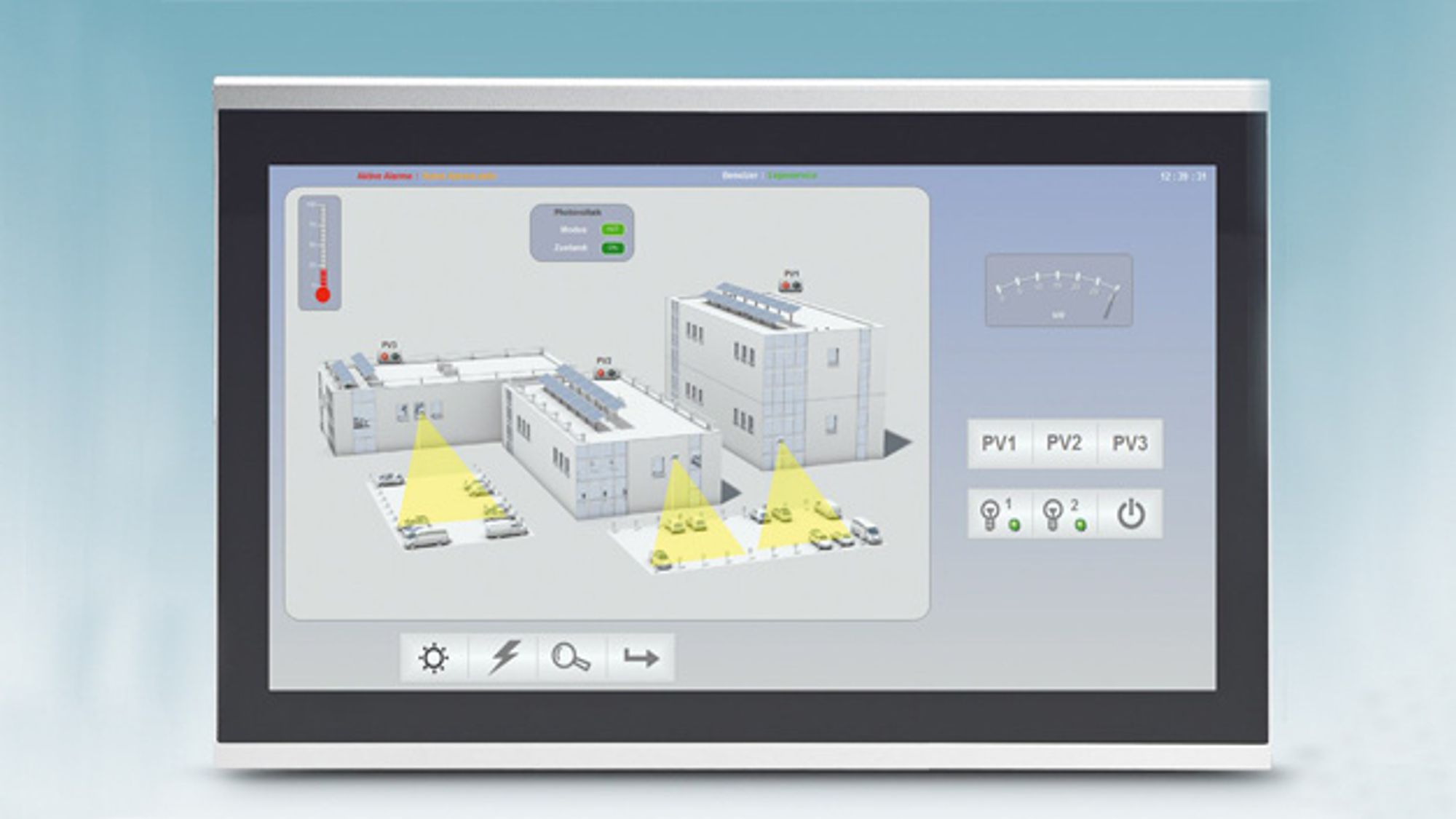 35_Panel PC from Phoenix Contact's Embeddedline family with the new Windows 10 Enterprise operating system