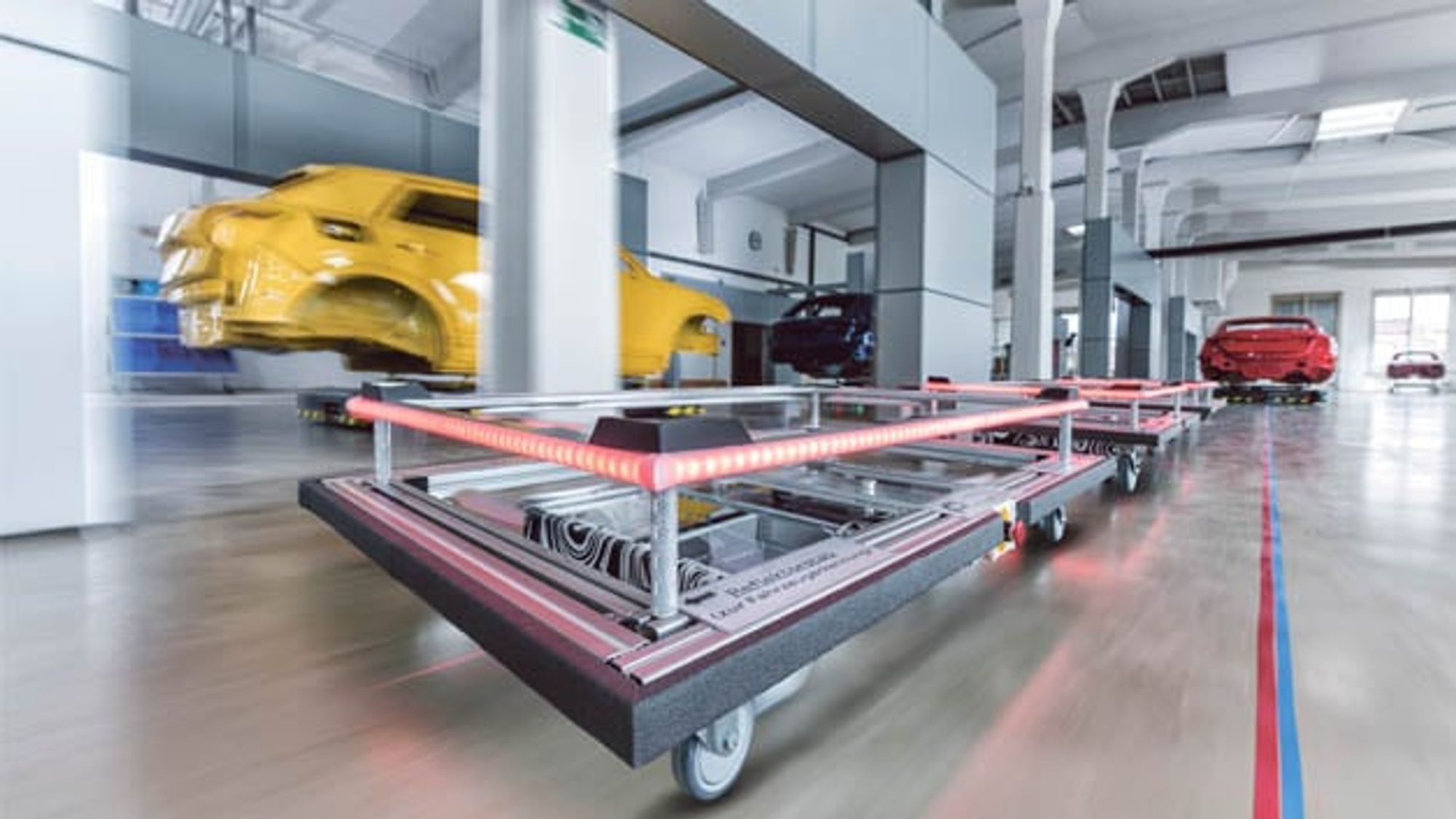 Audi Laser Tracking System