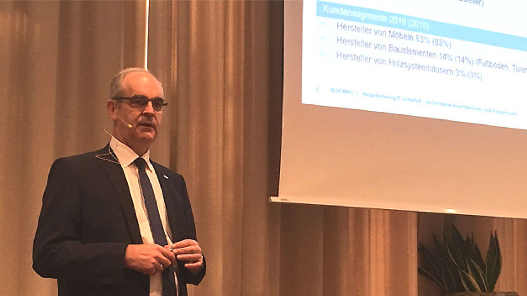 Ernst Esslinger at the Safety &amp; Security Forum 2017