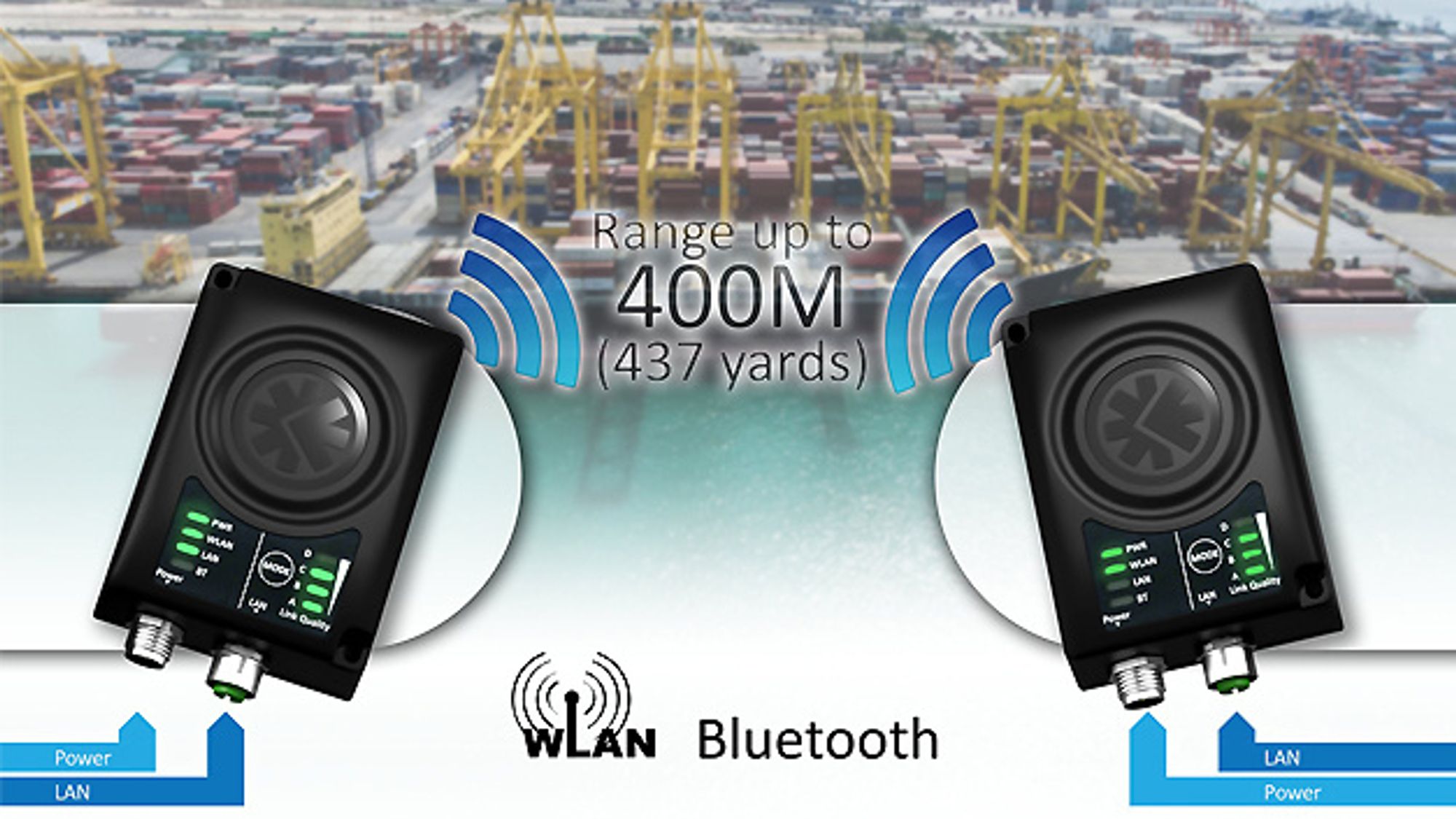 Improved version of the Anybus Wireless Bridge from HMS Industrial Networks