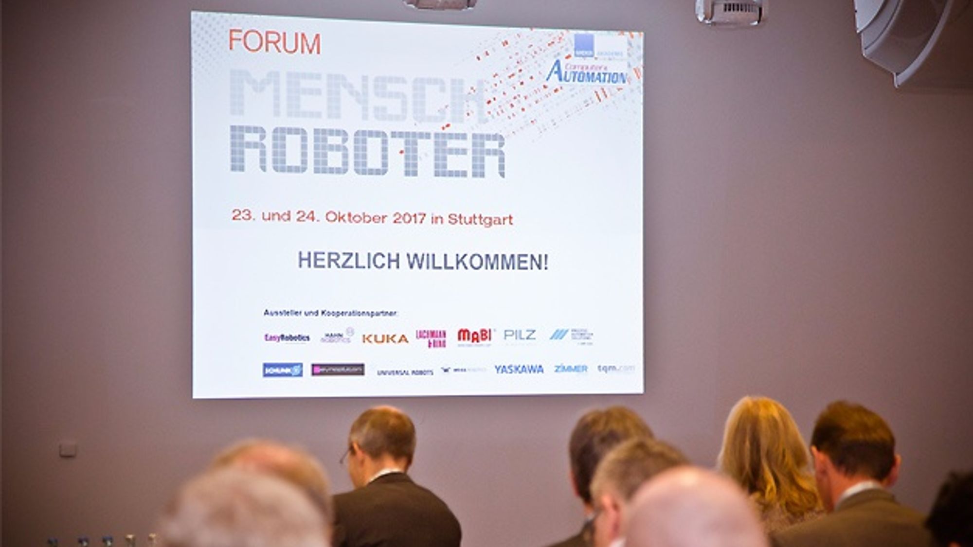 Rückblick auf das Forum Mensch Roboter 2017 Rückblick auf das Forum Mensch Roboter 2017