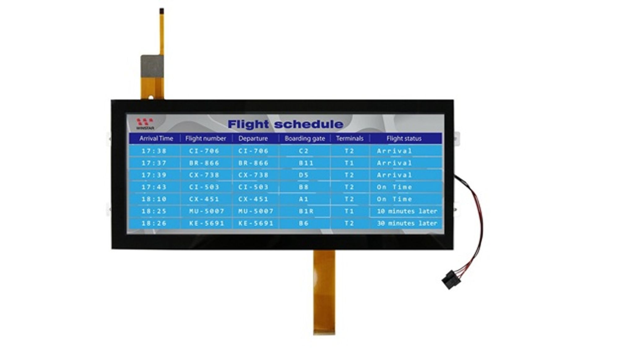 IPS TFT display from SE Spezial-Electronic