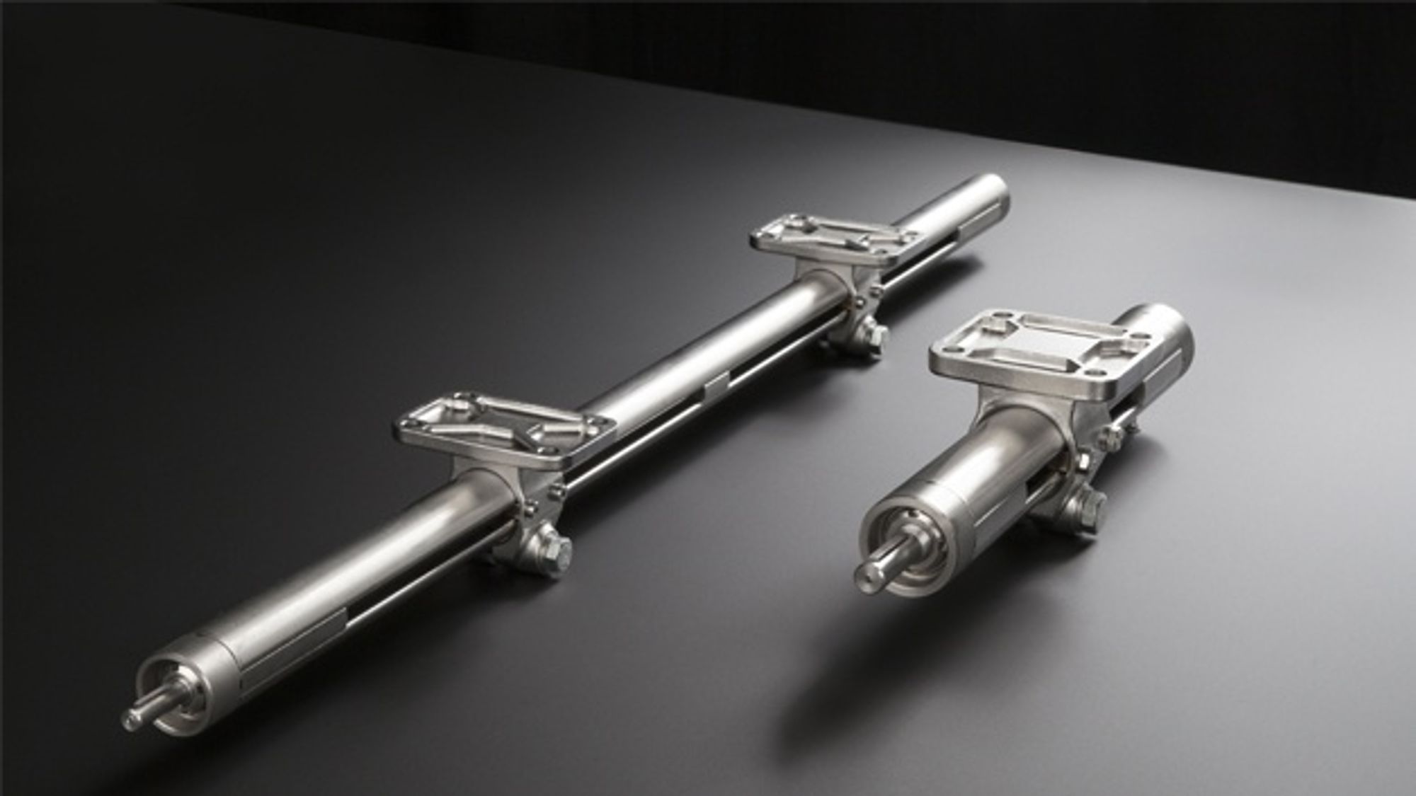 Single-tube linear axis E-II stainless steel from Rose+Krieger Single-tube linear axis E-II stainless steel from Rose+Krieger