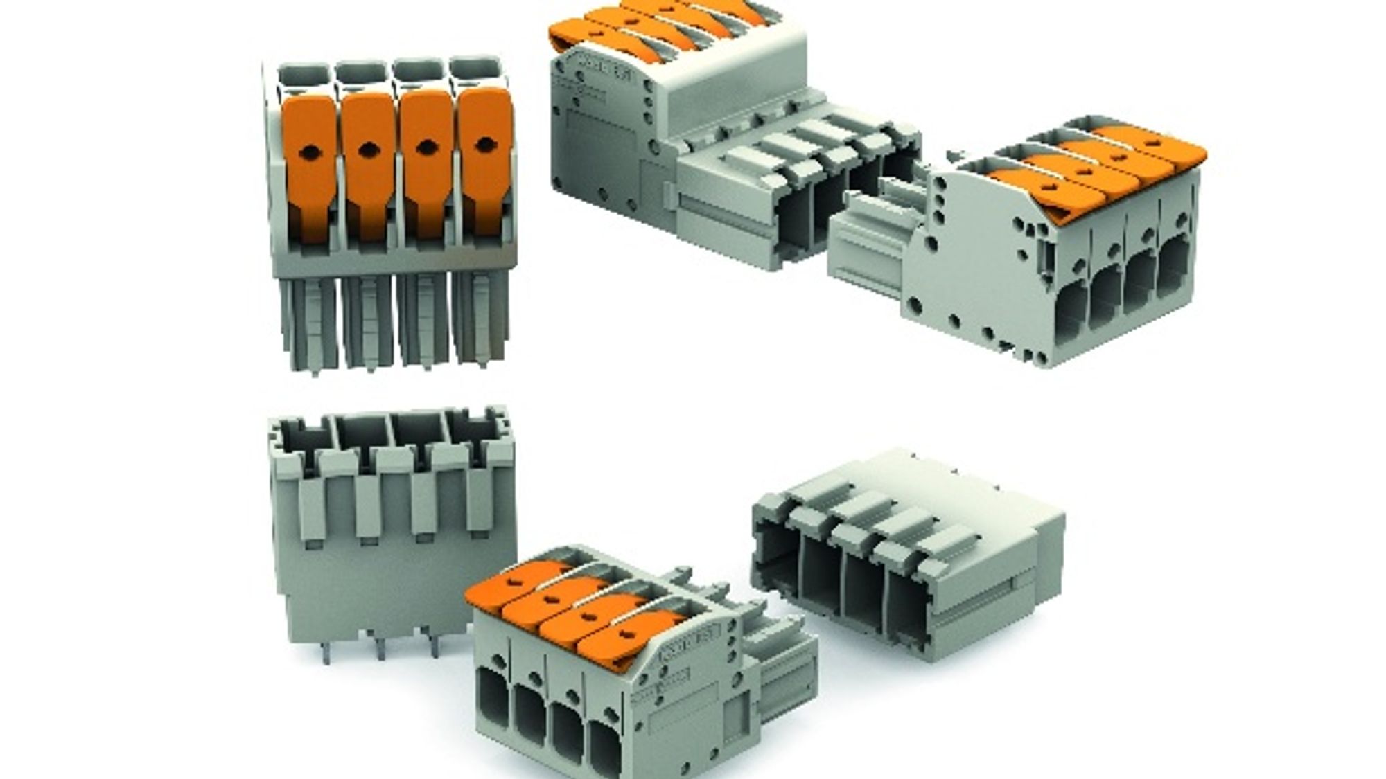 Multi Connection System (MCS) connector system from Wago Multi Connection System (MCS) connector system from Wago