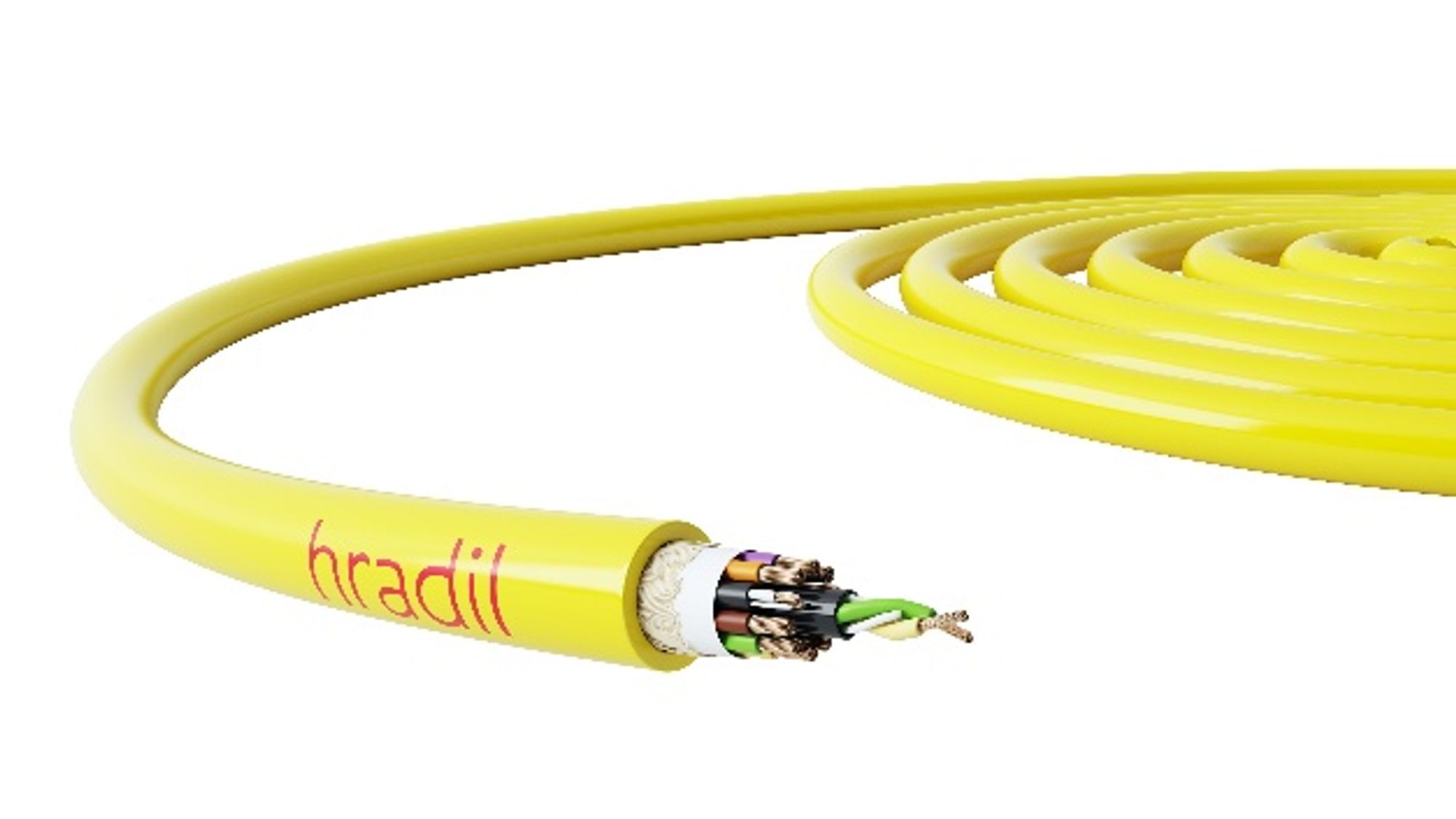 New generation twisted pair cable from Hradil Spezialkabel