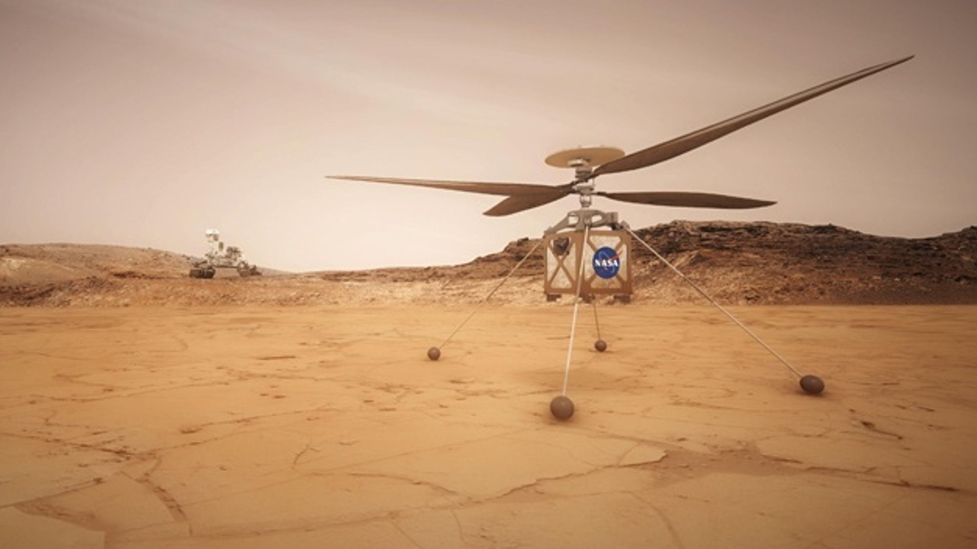 Autonomer Hubschrauber auf dem Mars Autonomer Hubschrauber auf dem Mars
