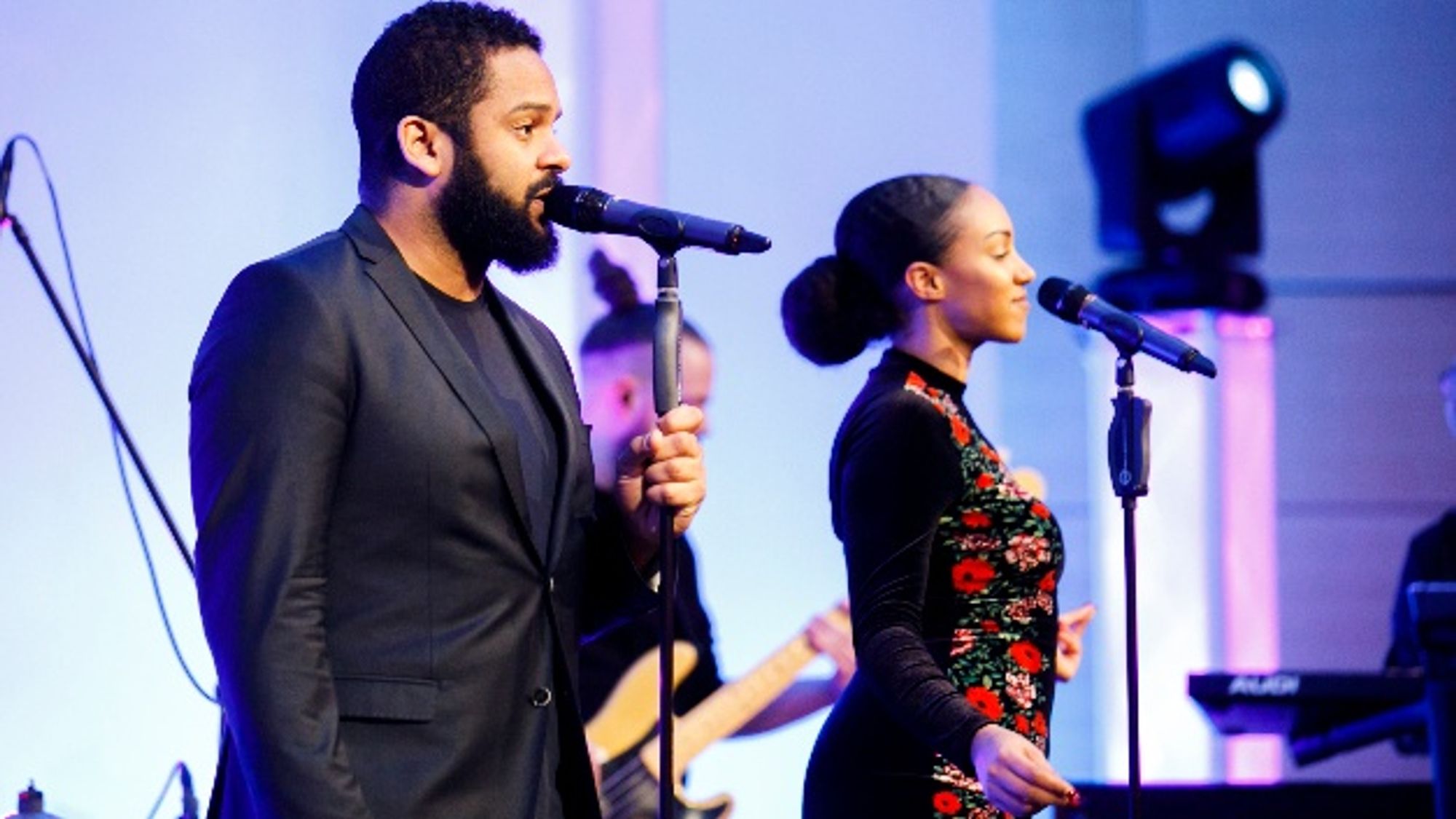 Die Band beim Ausstellerabend 2018