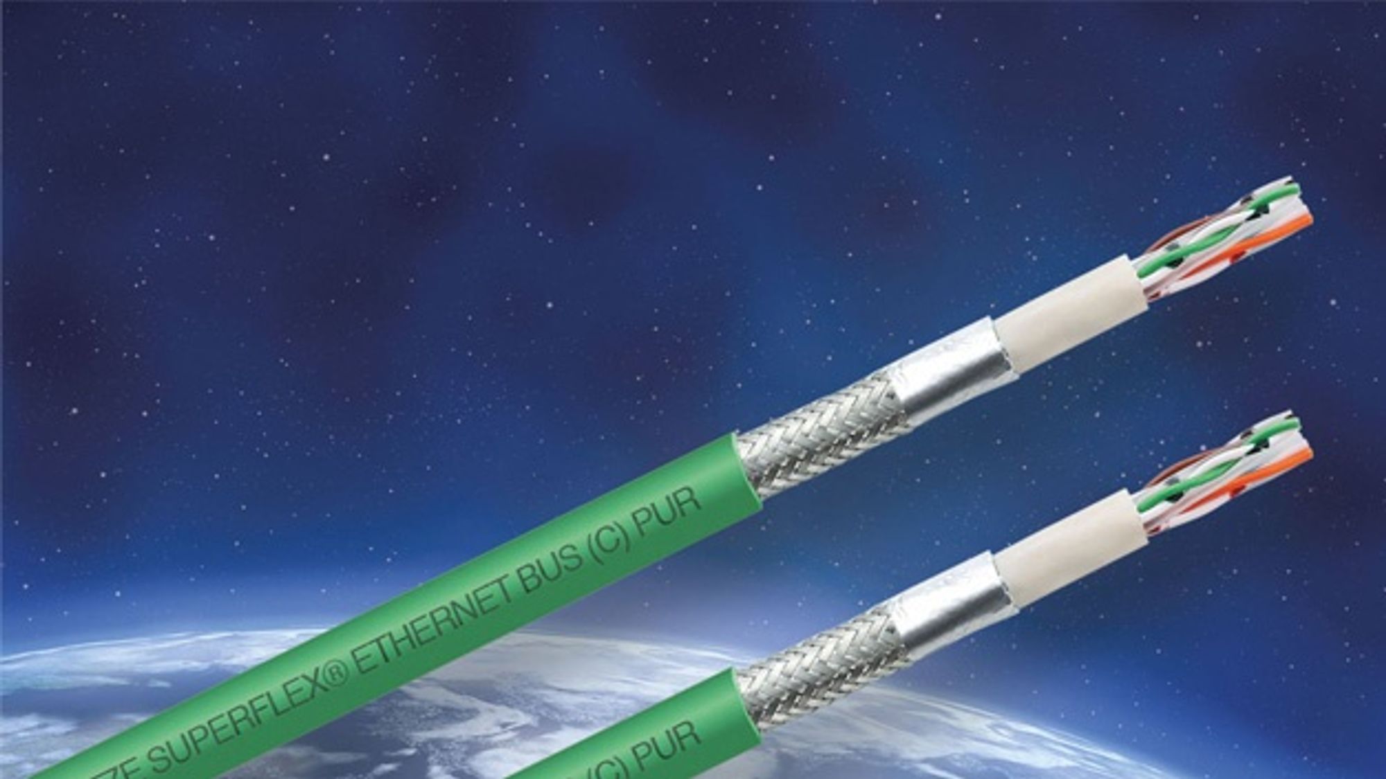 Superflex Ethernet Bus (C) PUR Cat.7 cable from Lütze Superflex Ethernet Bus (C) PUR Cat.7 cable from Lütze