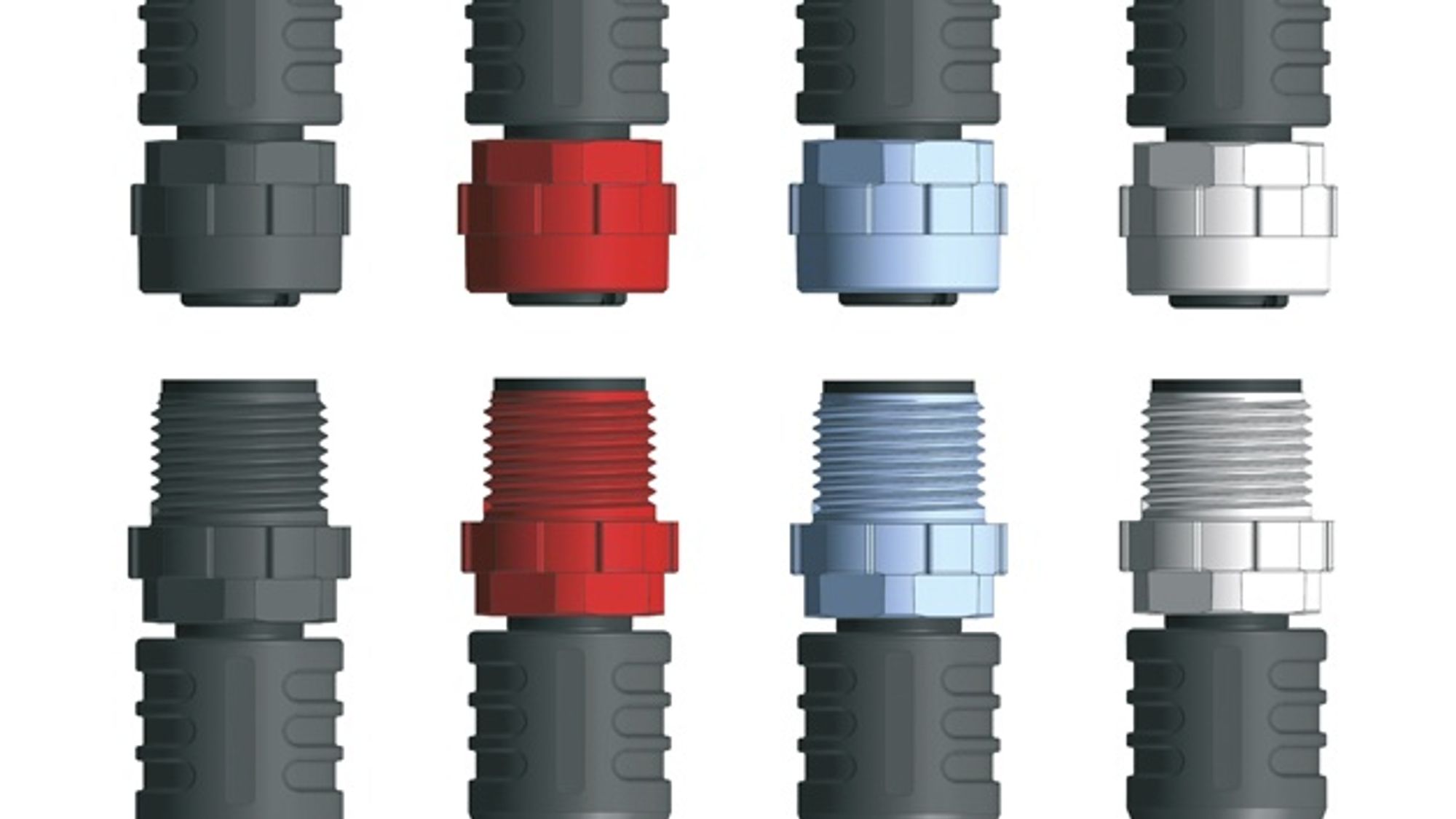 M12x1 plug connector from Escha Bauelemente with plastic sleeve M12x1 plug connector from Escha Bauelemente with plastic sleeve