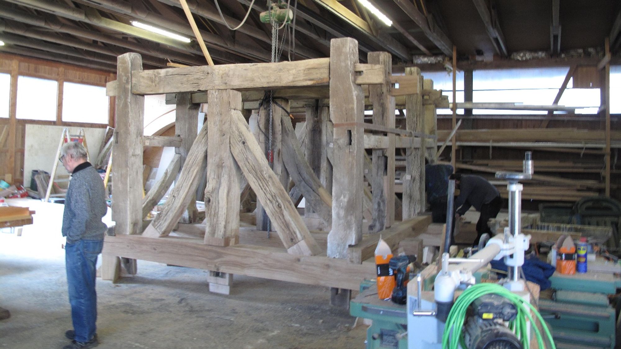 Holzbau Braun Sanierung dreier Glockenkammern von St. Remigius in Bräunlingen