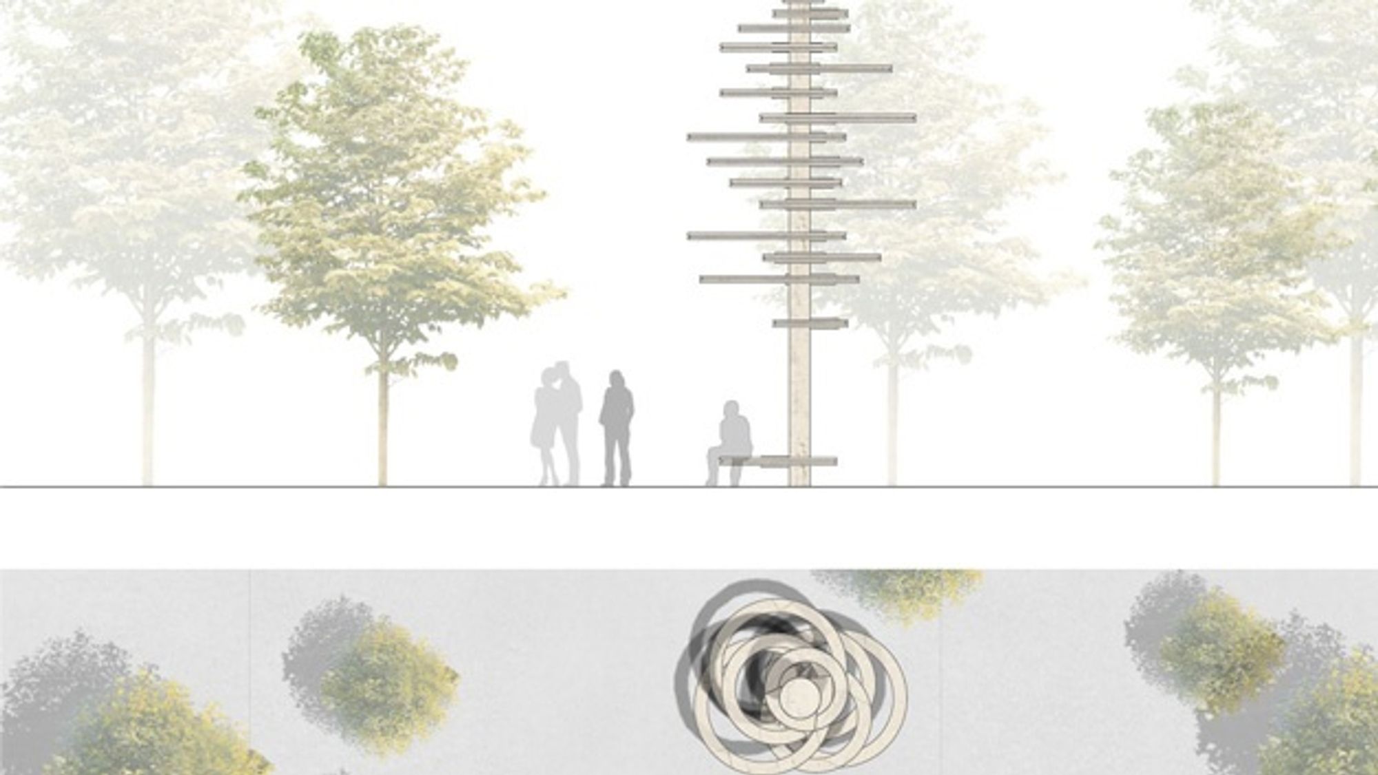 2_Rendering of a 5G mast 2_Rendering of a 5G mast