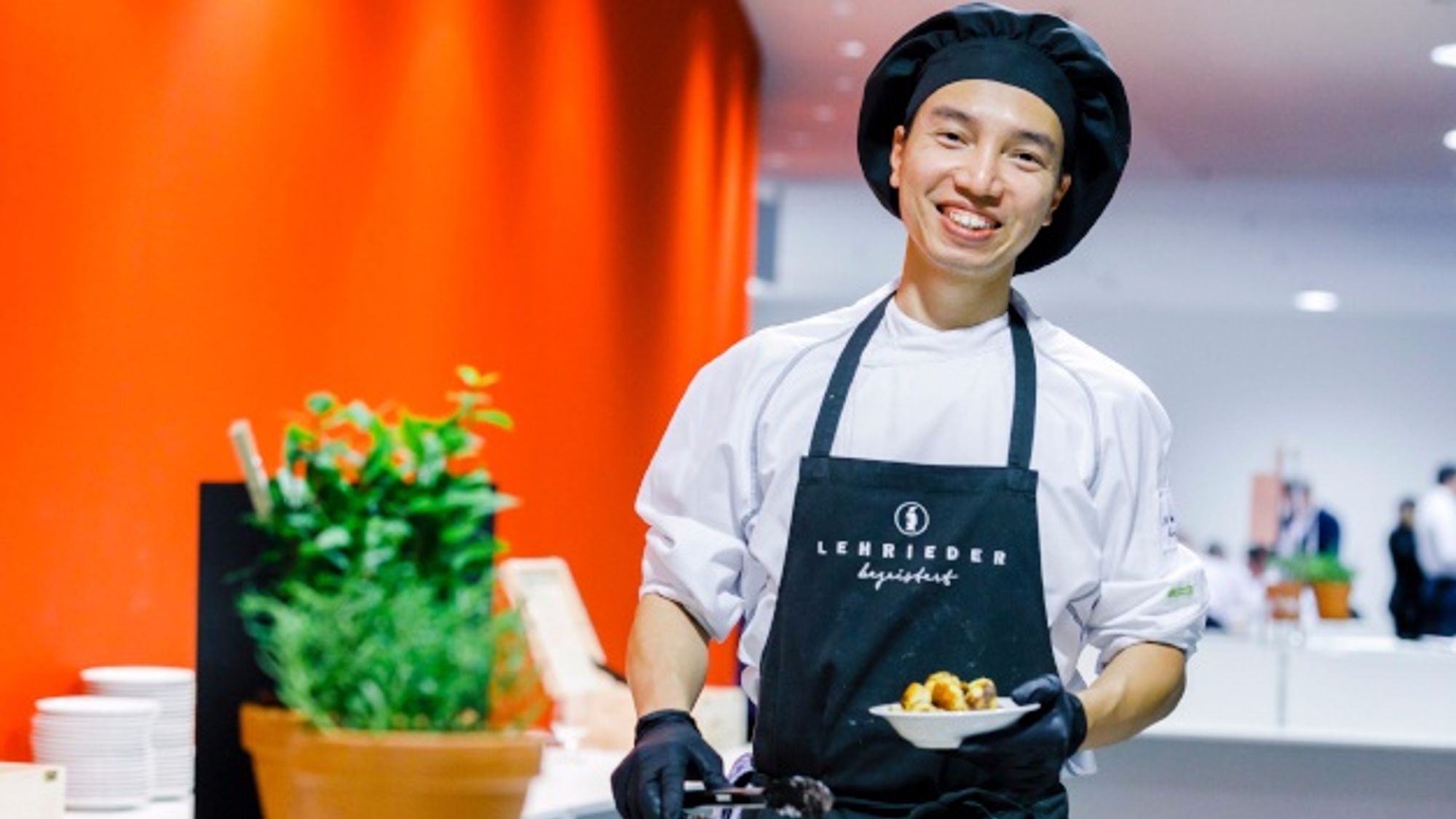 Exhibitor evening 2017, chef