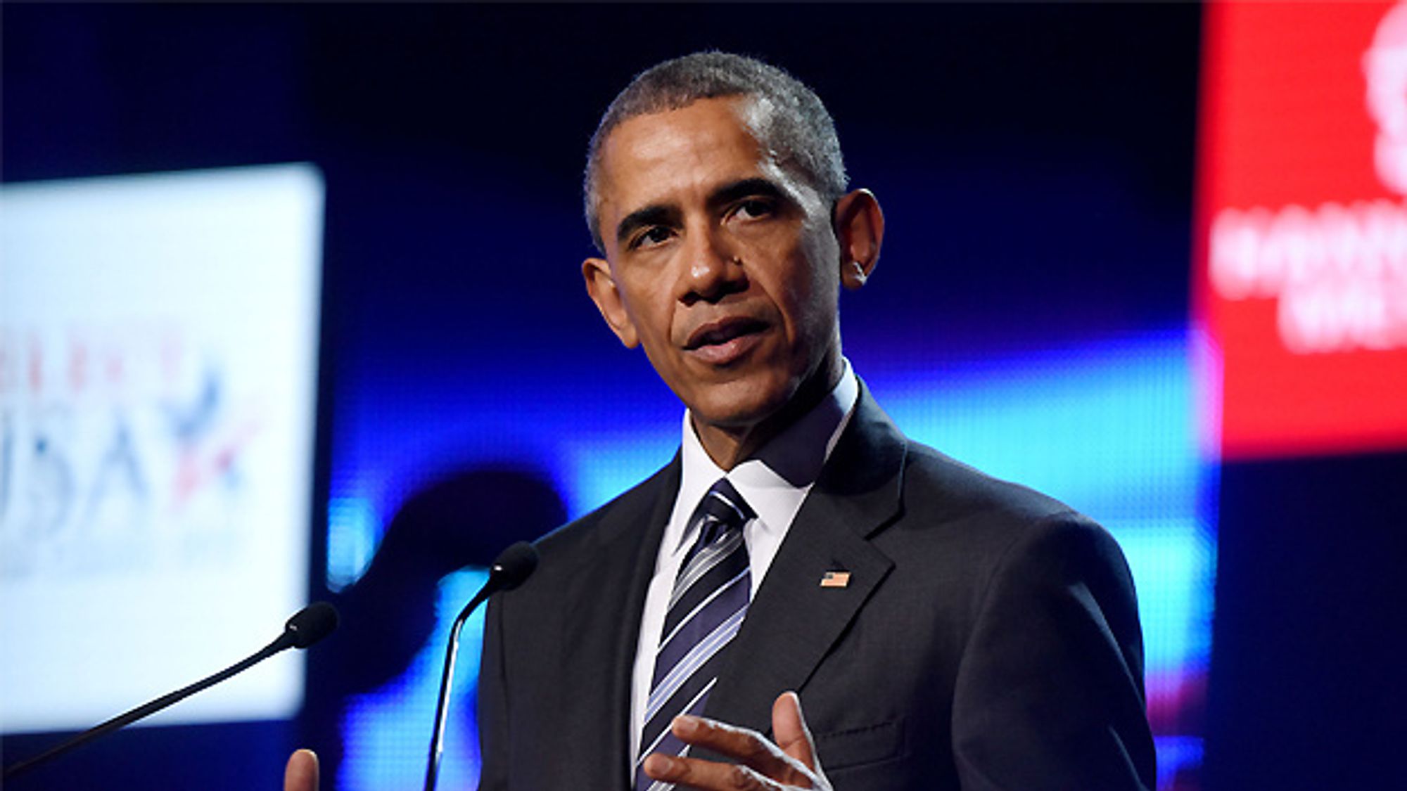 Barack Obama auf der Hannover Messe 2016