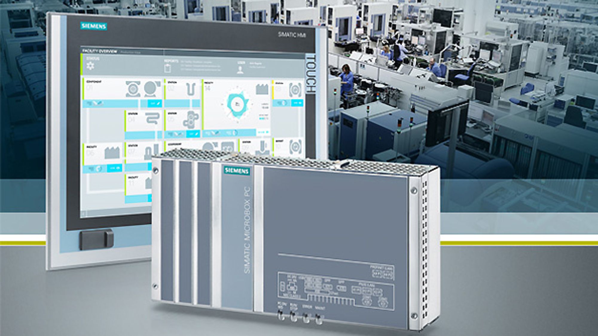 Fanless embedded industrial PCs from Siemens