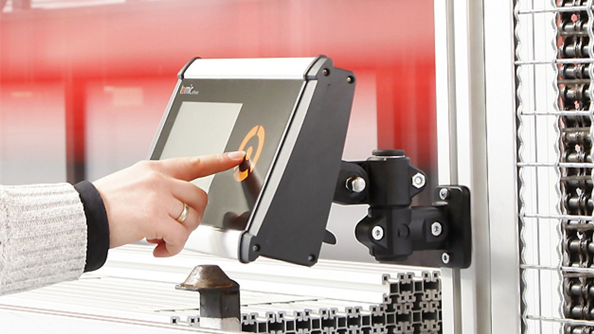 15_Monitor holder with ball joint and more degrees of freedom from RK Rose+Krieger
