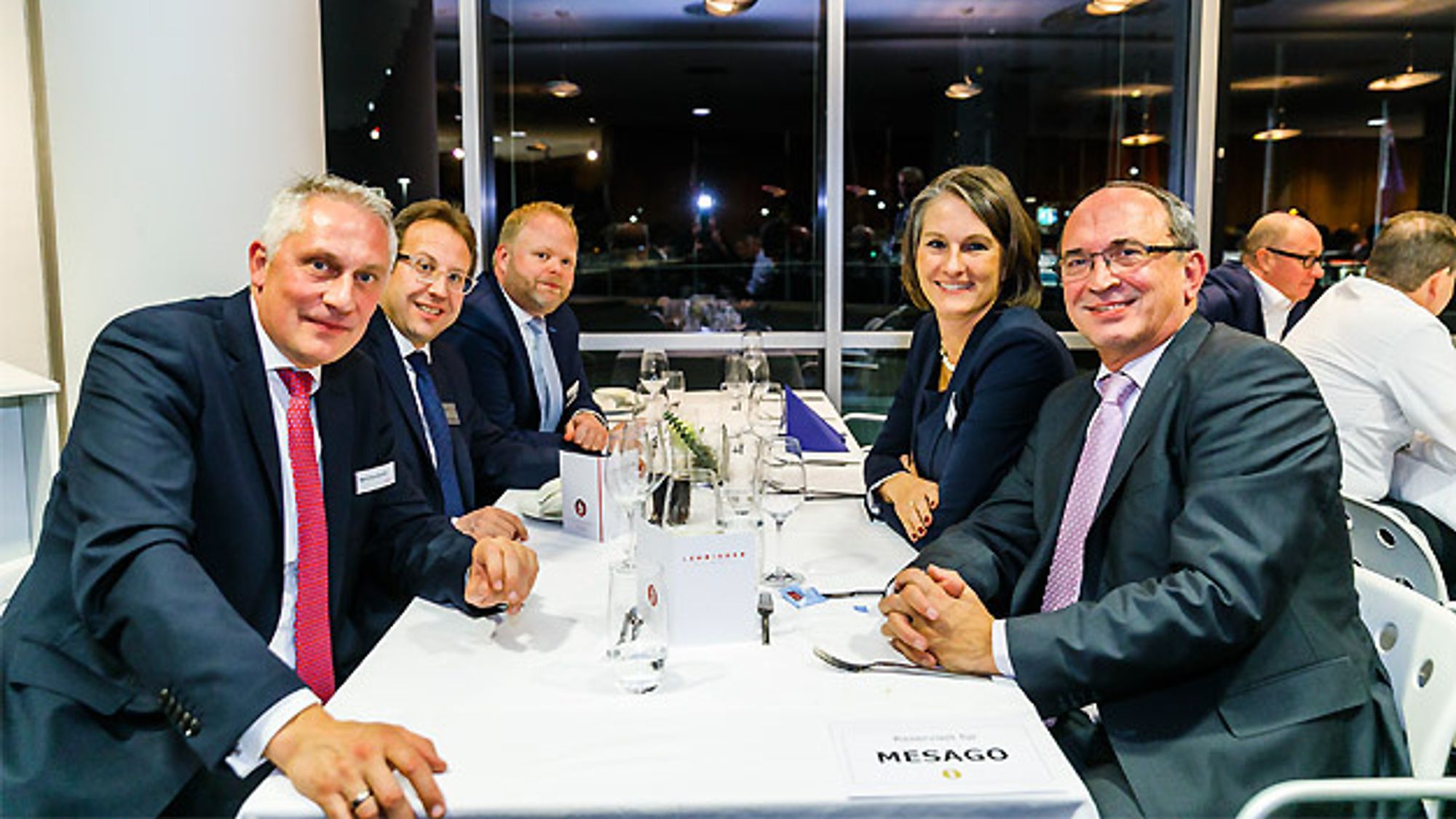 Mesago team at the exhibitor evening at SPS IPC Drives 2016 Mesago team at the exhibitor evening at SPS IPC Drives 2016